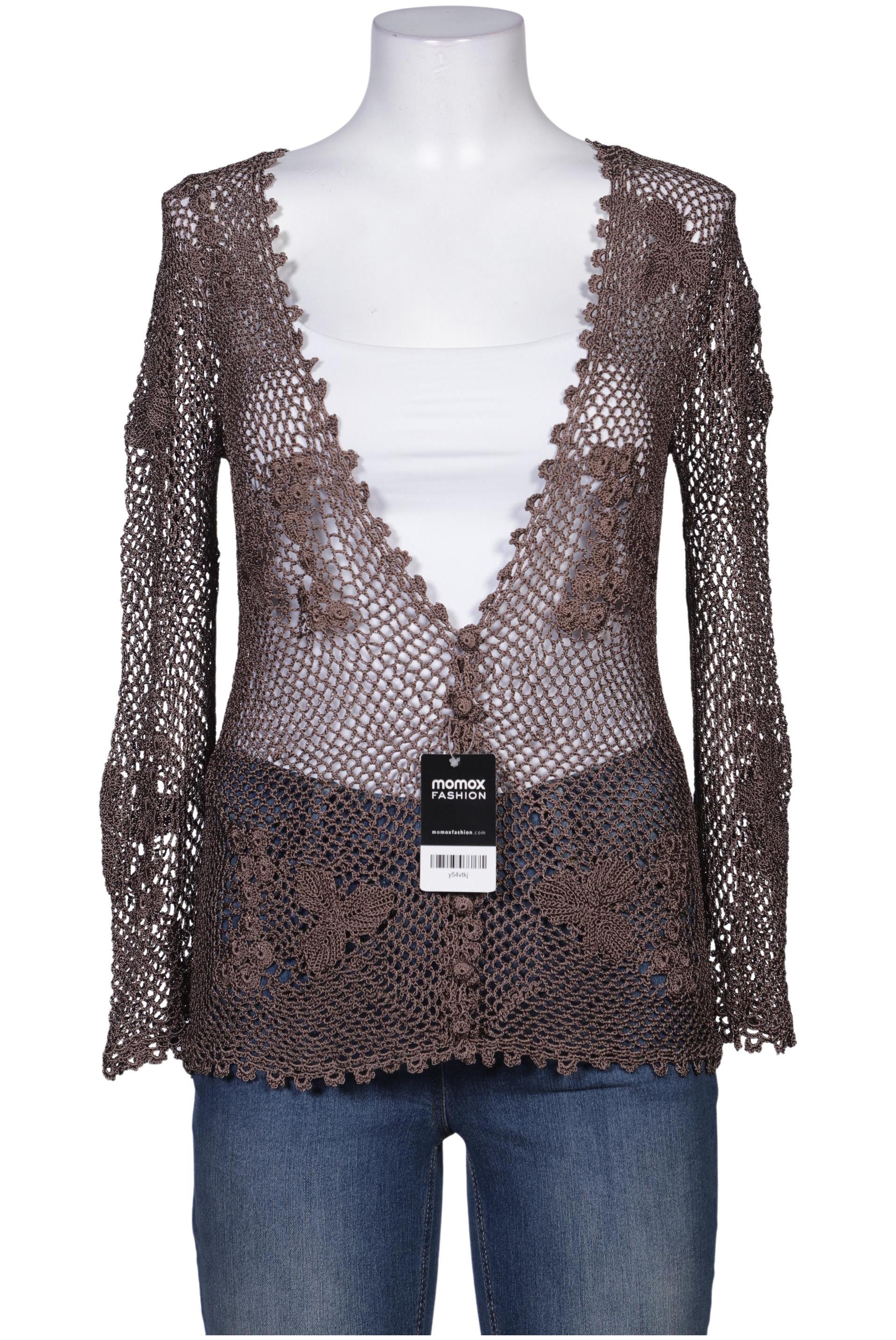 

caroll Damen Strickjacke, braun, Gr. 38