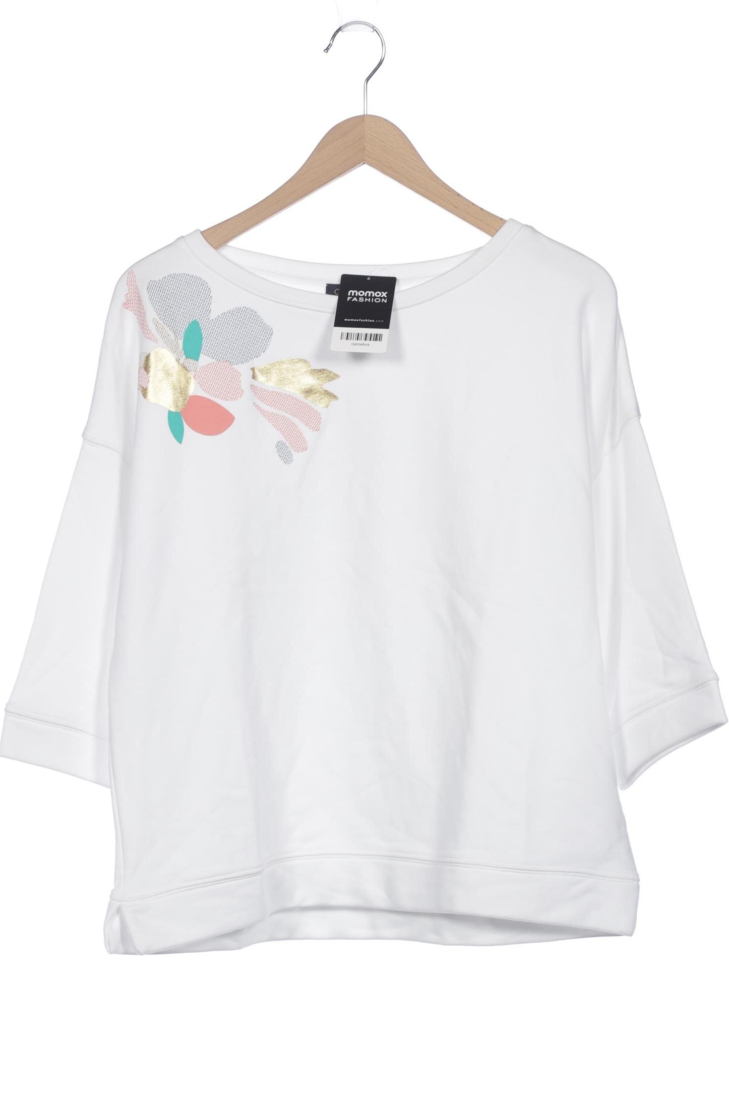 

caroll Damen Sweatshirt, weiß, Gr. 42