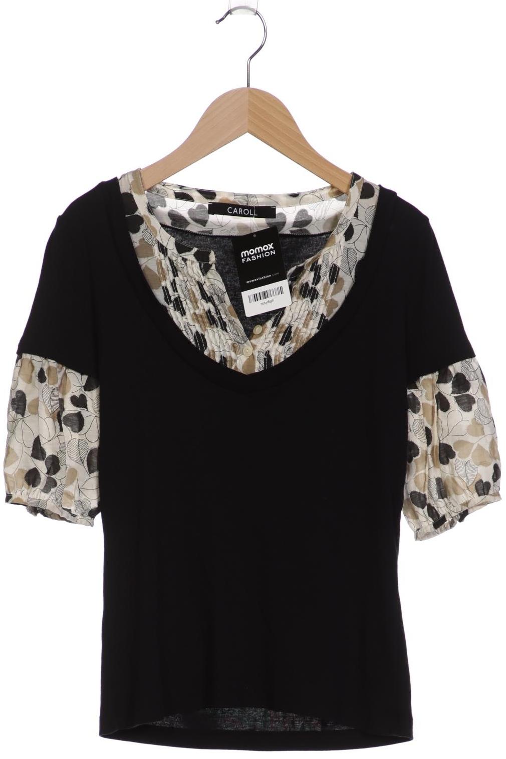 

caroll Damen T-Shirt, schwarz, Gr. 36