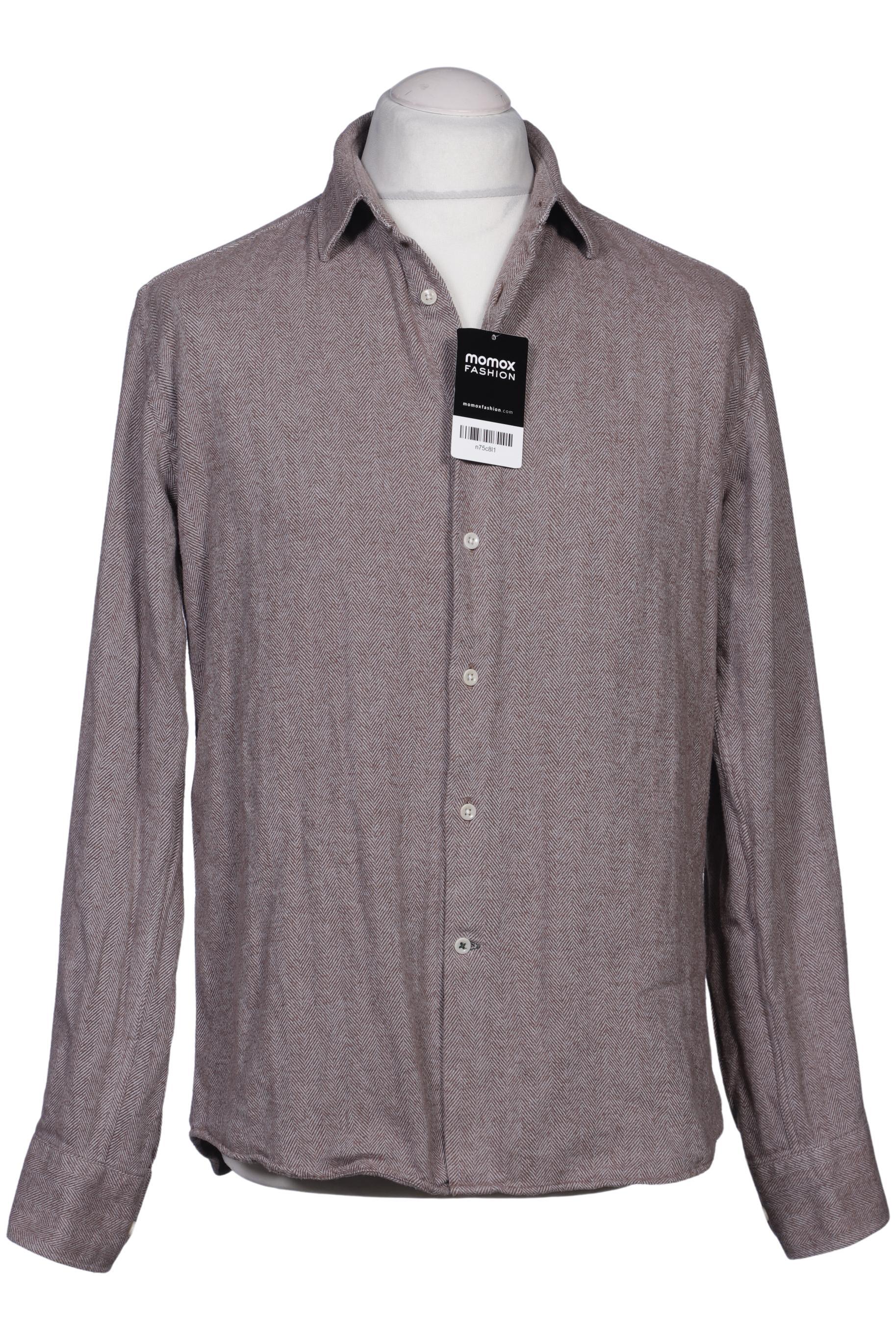 

Carpasus Herren Hemd, braun, Gr. 52