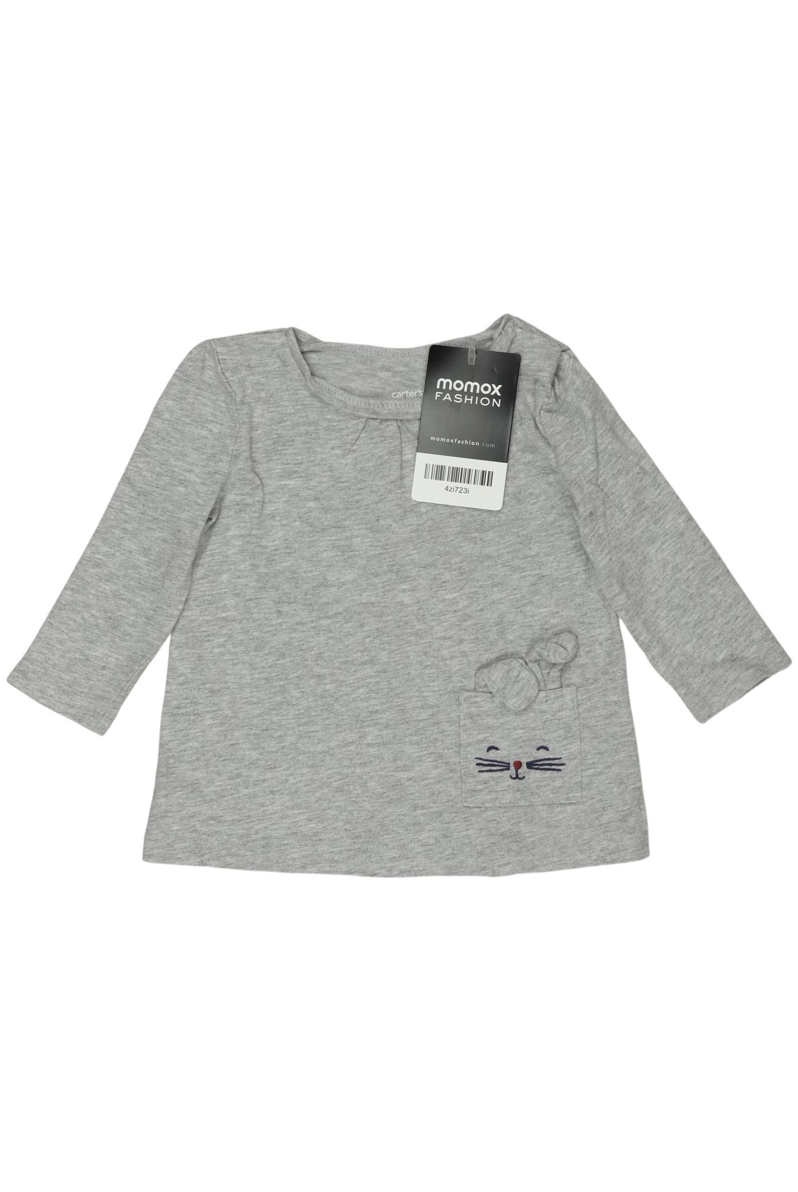 

carters Mädchen Langarmshirt, grau, Gr. 68