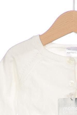 Thumbnail - carters Mädchen Strickjacke, weiß, Gr. 80