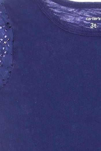 Thumbnail - carters Mädchen T-Shirt, marineblau, Gr. 104