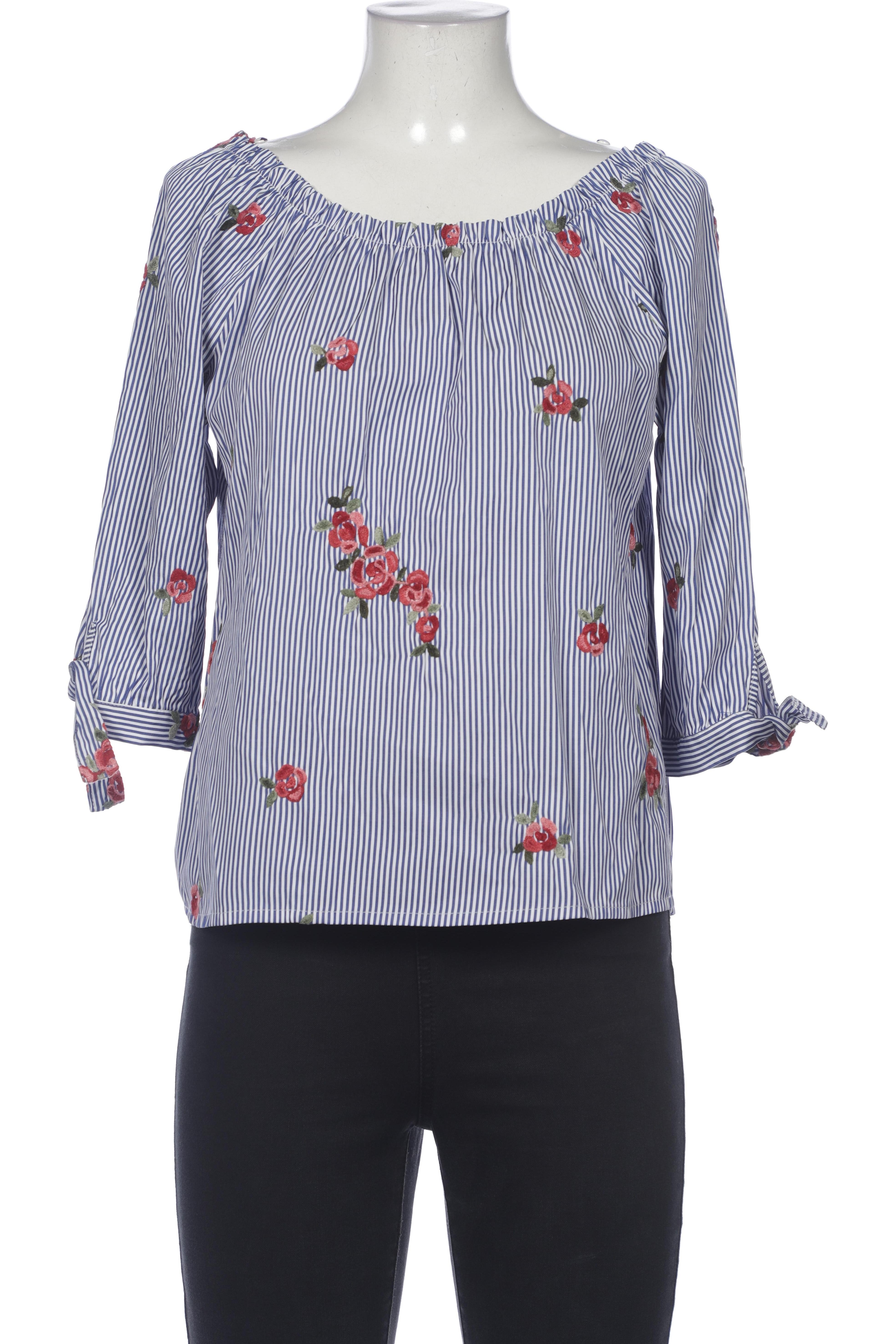 Thumbnail - Cartoon Damen Bluse, blau, Gr. 40