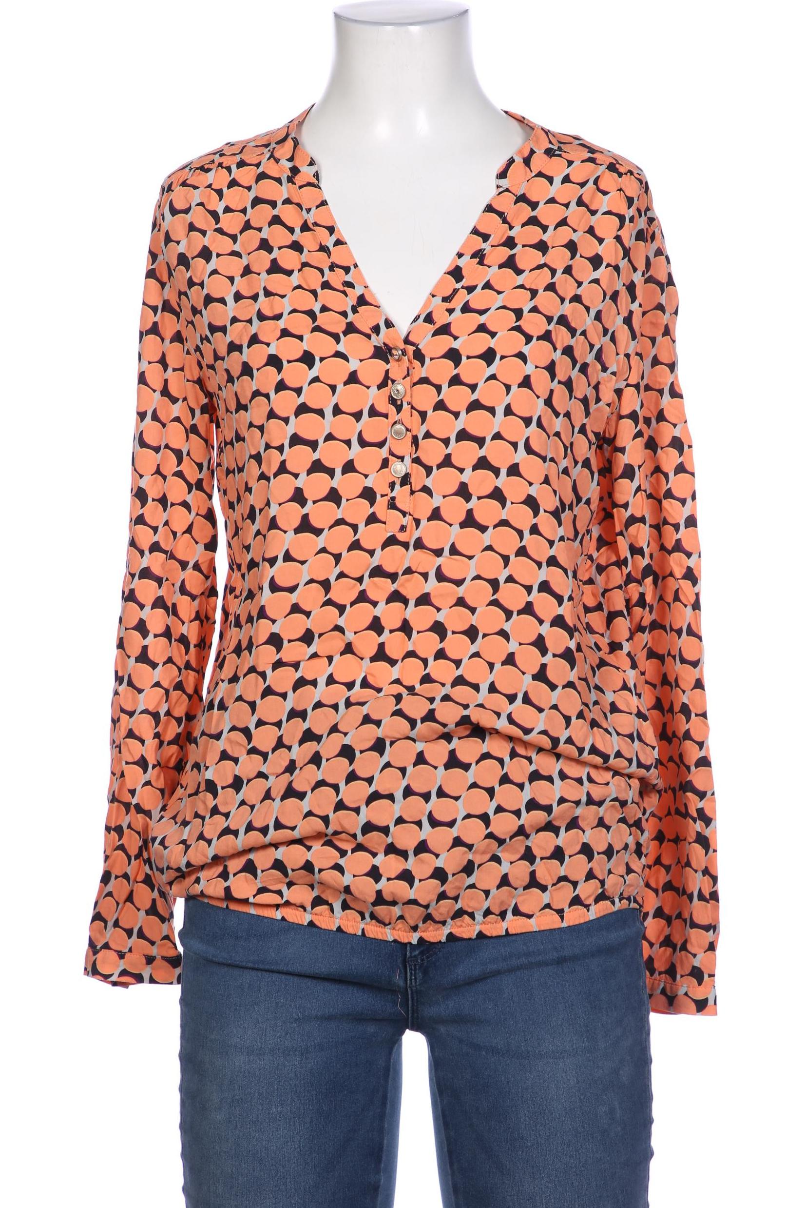 Thumbnail - Cartoon Damen Bluse, orange, Gr. 34