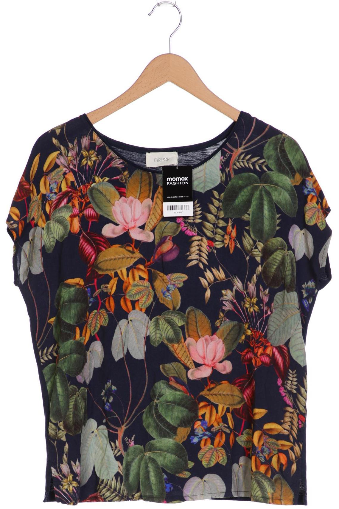 

Cartoon Damen Bluse, marineblau