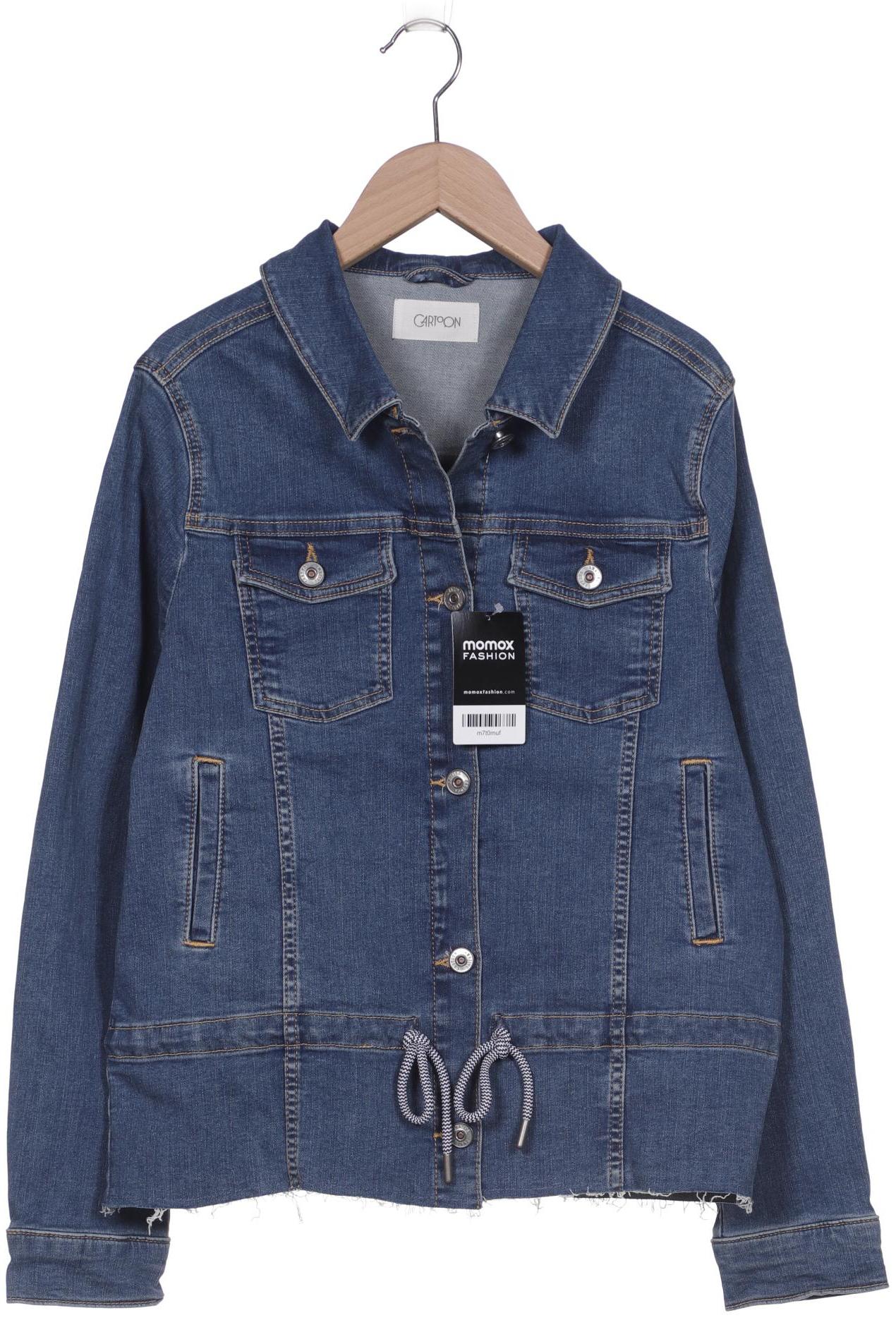 

Cartoon Damen Jacke, blau