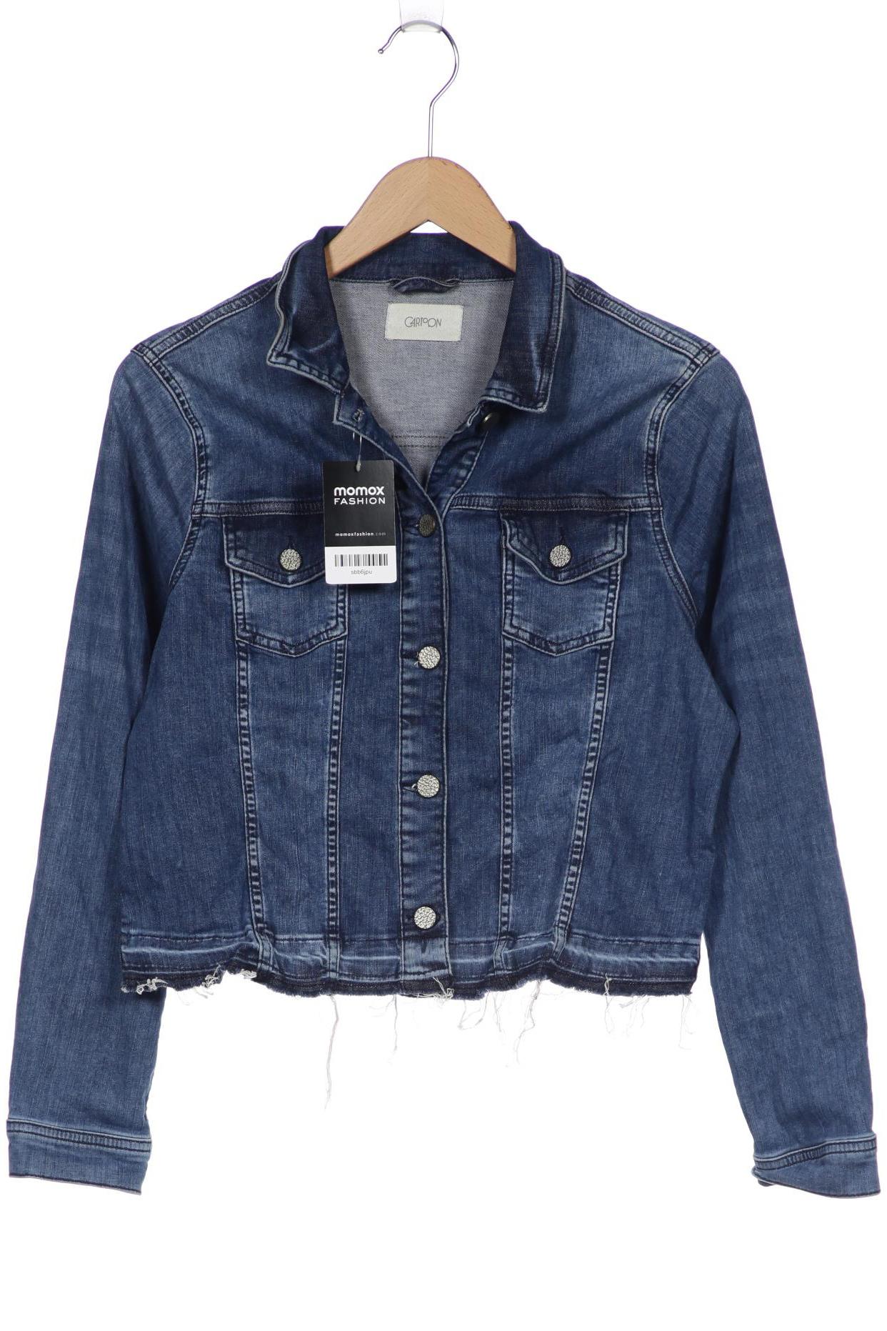 

Cartoon Damen Jacke, blau
