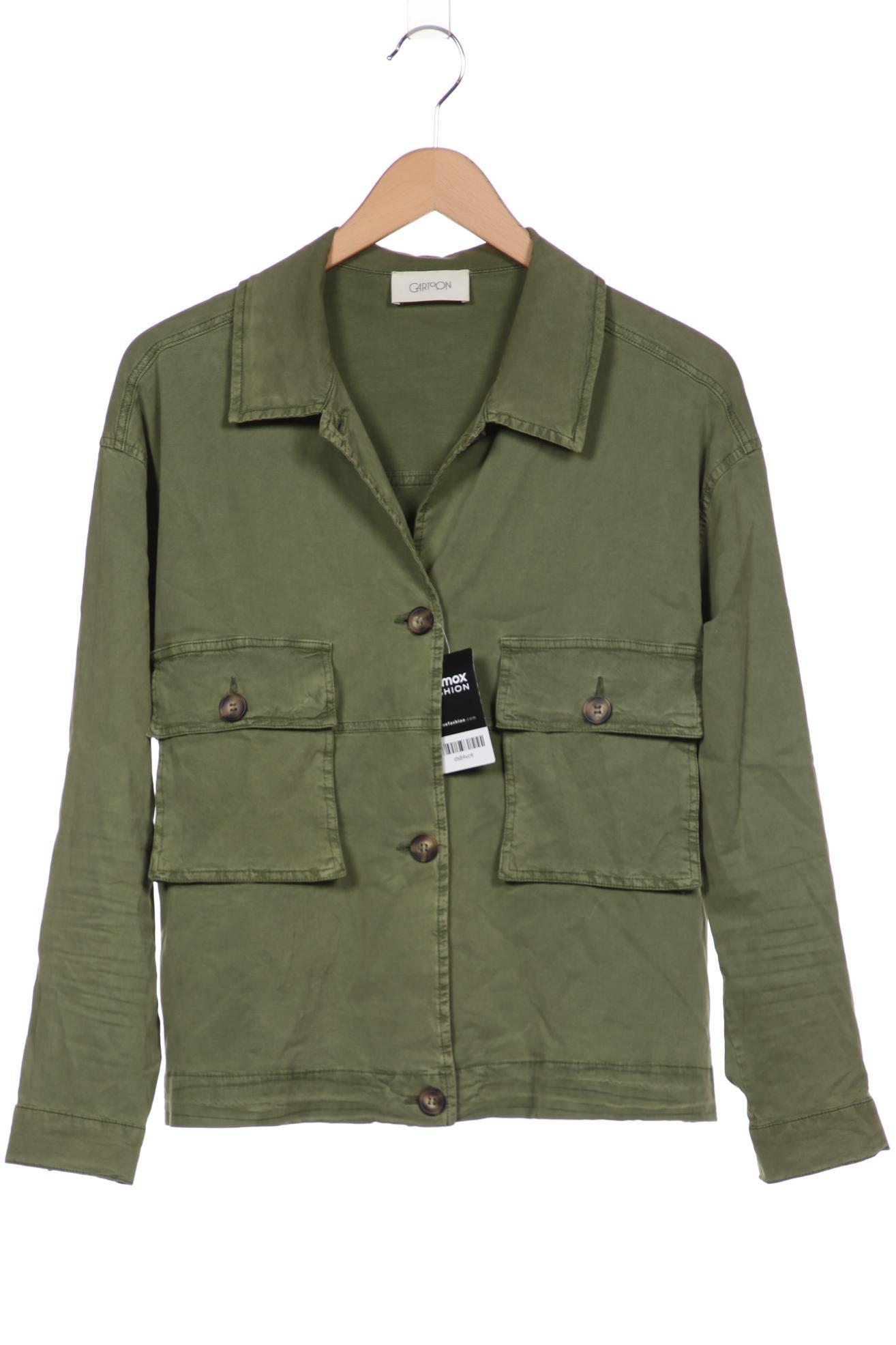 

Cartoon Damen Jacke, grün