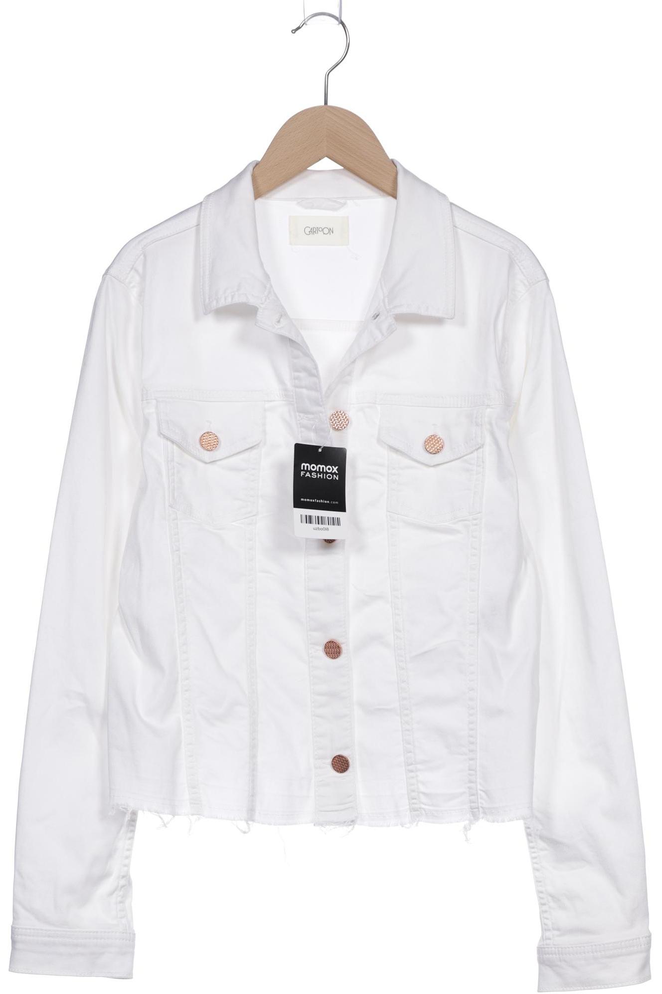 

Cartoon Damen Jacke, weiß