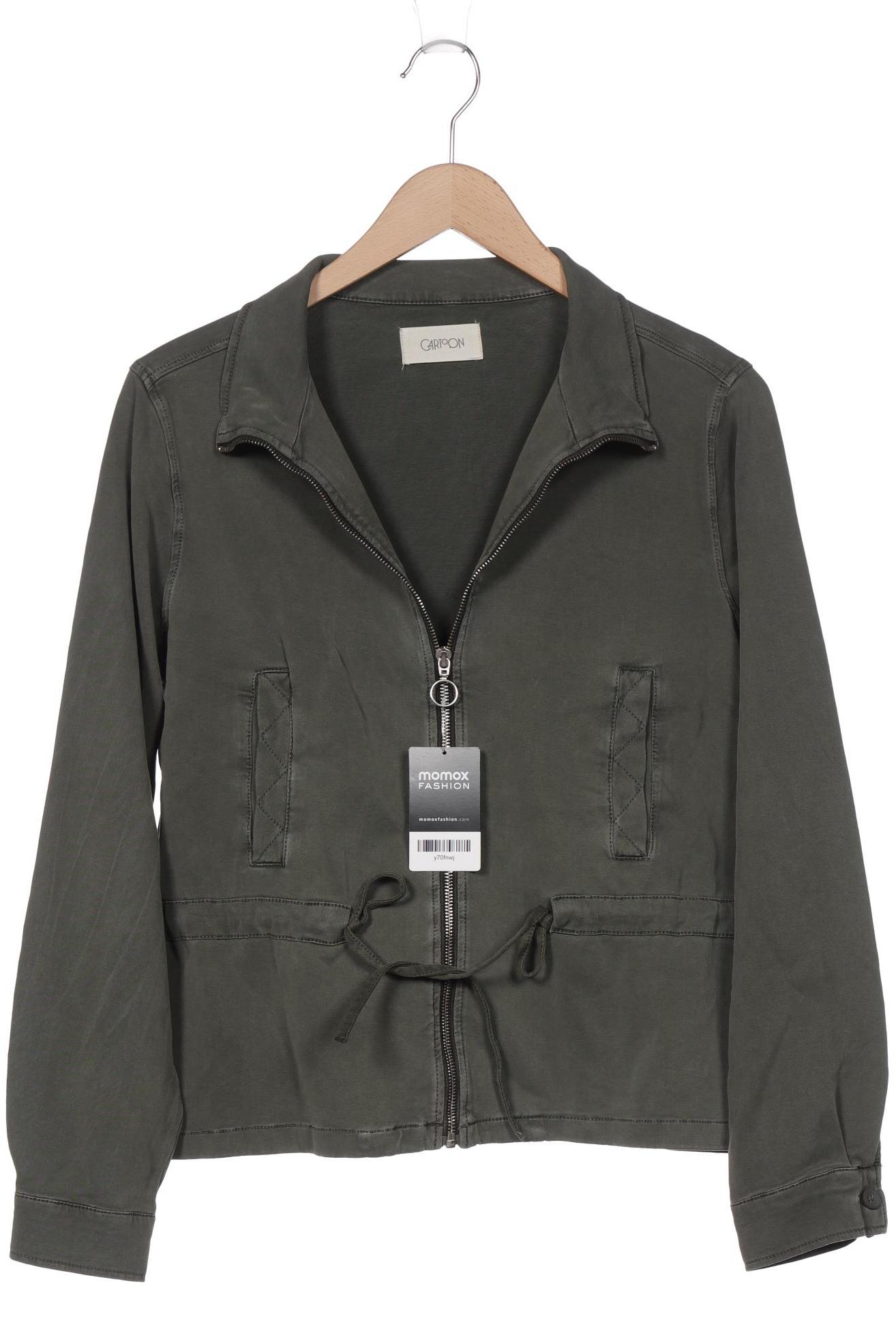 

Cartoon Damen Jacke, grün