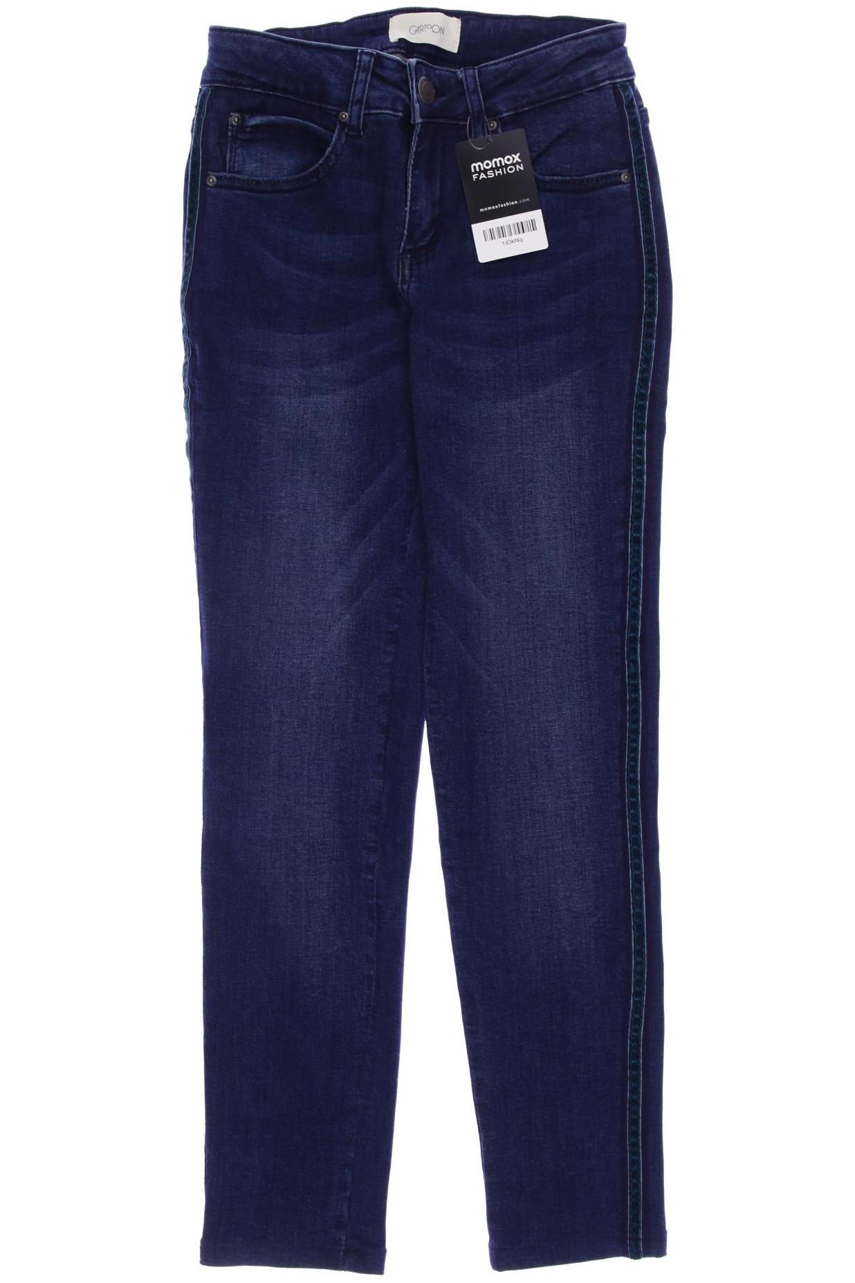 

Cartoon Damen Jeans, marineblau