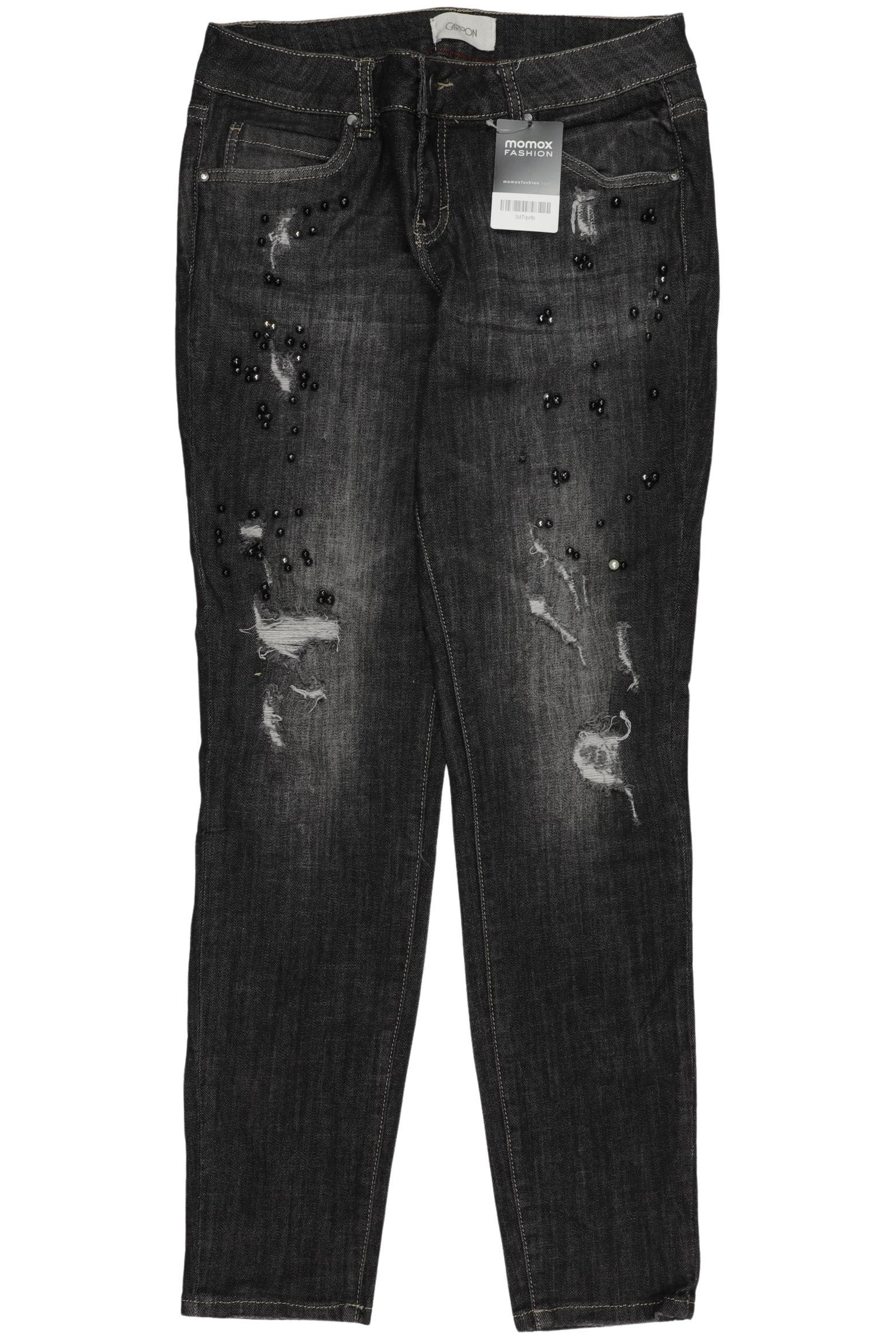 

Cartoon Damen Jeans, schwarz, Gr. 38