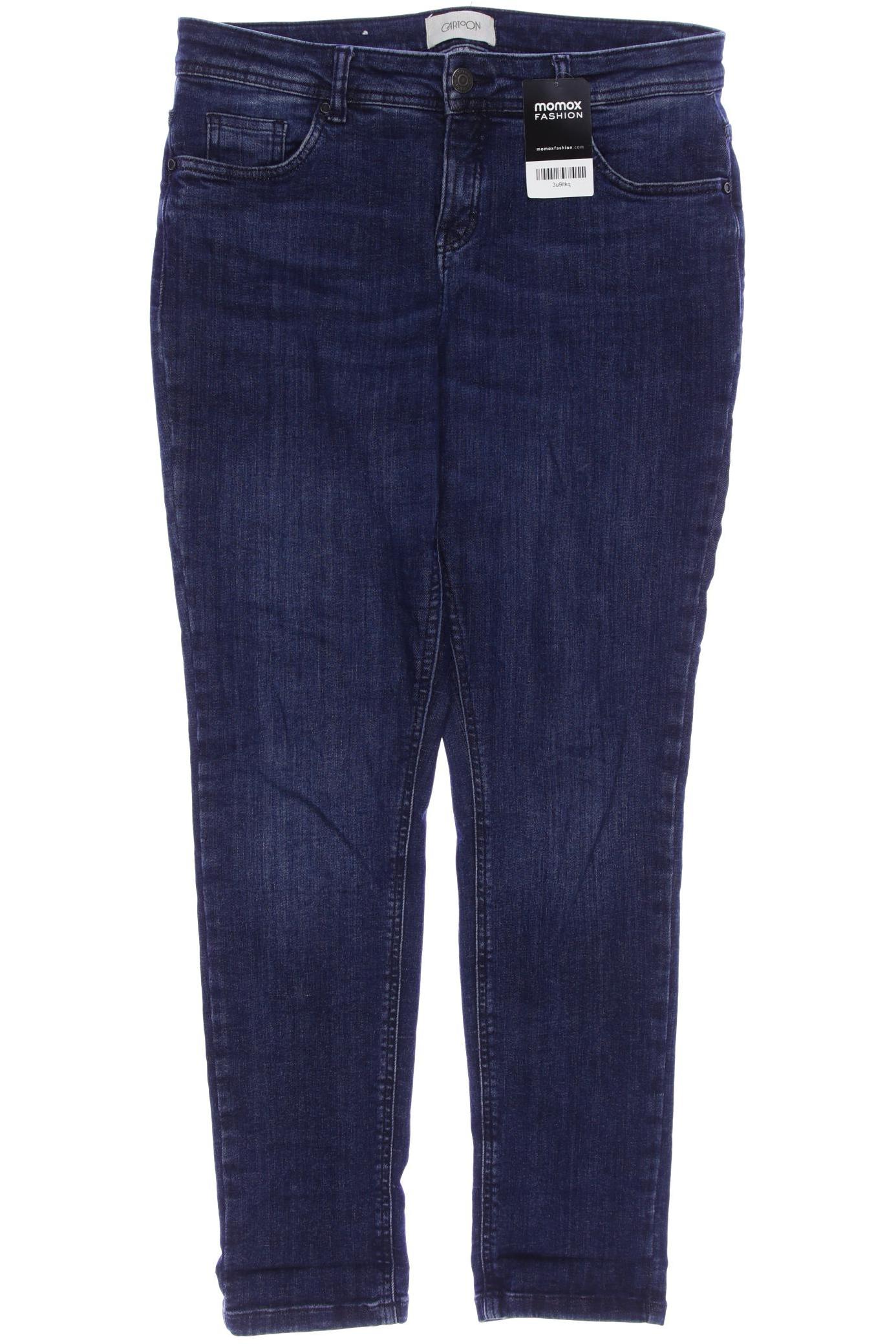 

Cartoon Damen Jeans, marineblau, Gr. 40