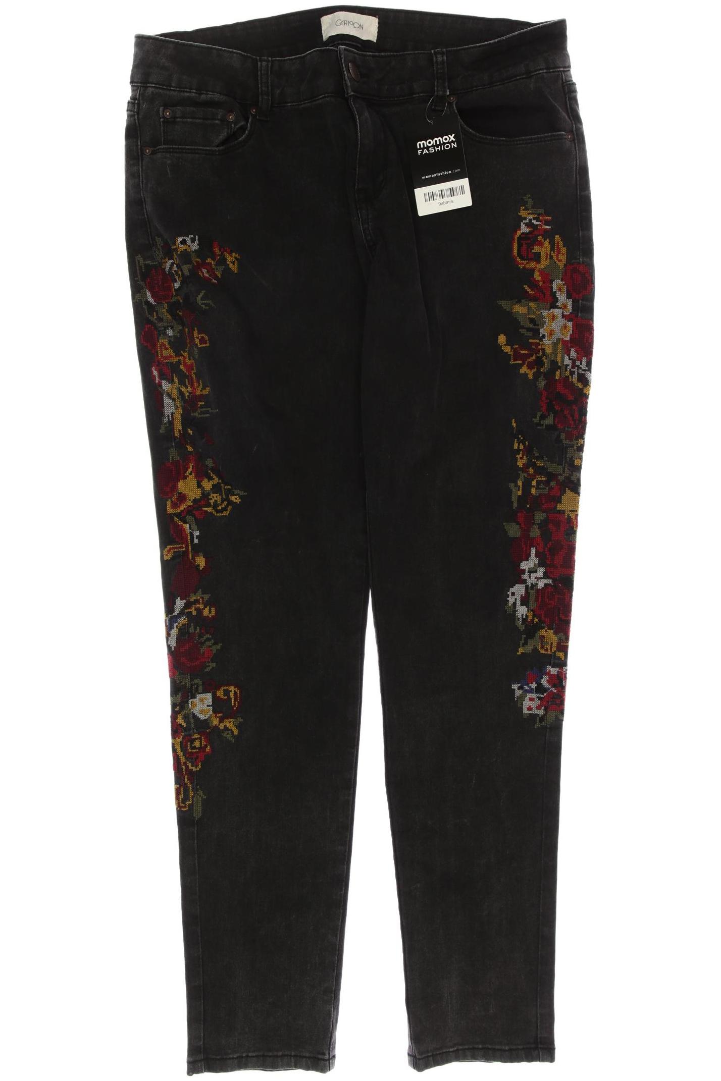 

Cartoon Damen Jeans, schwarz, Gr. 44