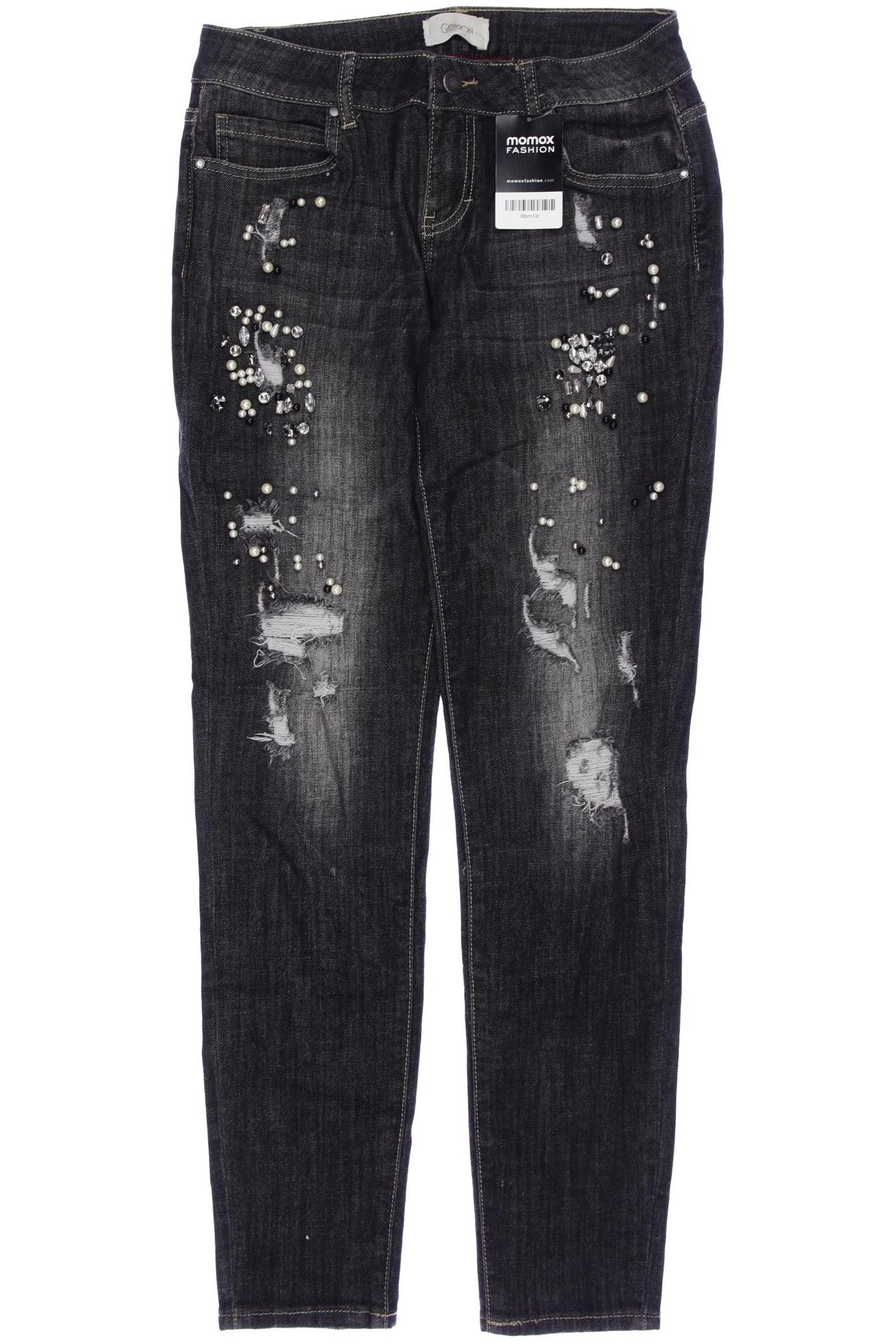 

Cartoon Damen Jeans, schwarz, Gr. 36