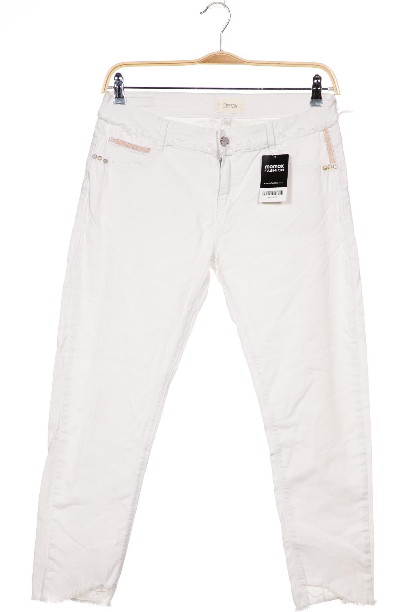 

Cartoon Damen Jeans, weiß