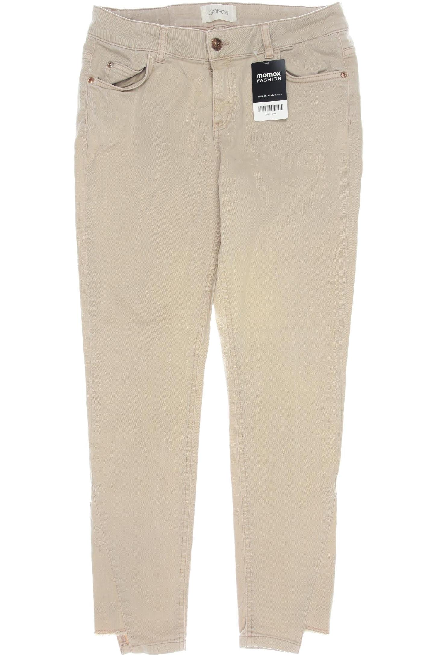 

Cartoon Damen Jeans, beige, Gr. 40