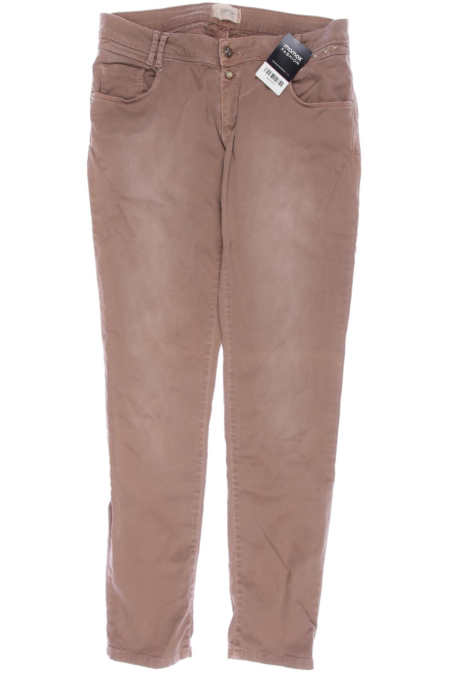 

Cartoon Damen Jeans, beige, Gr. 40