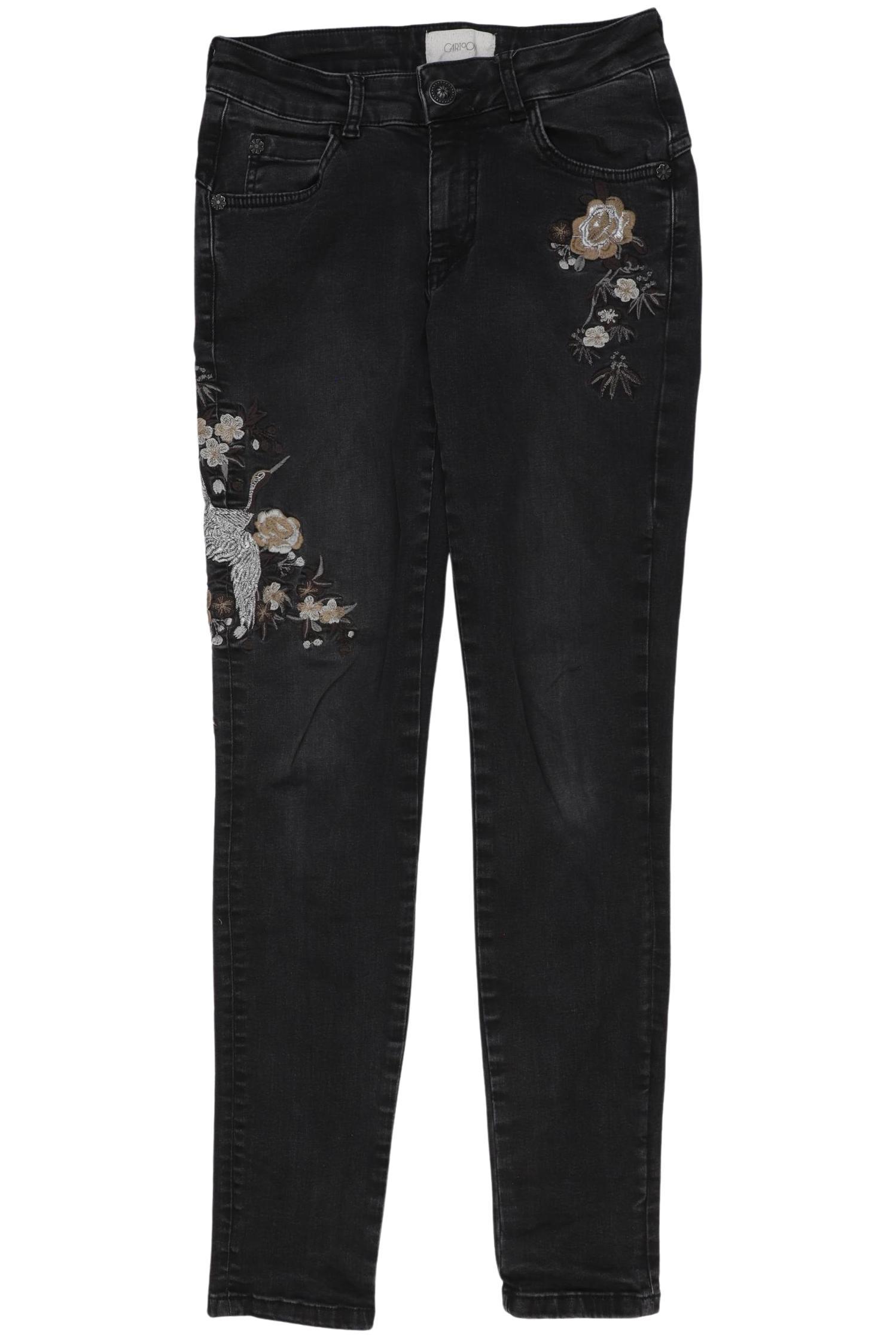 

Cartoon Damen Jeans, schwarz, Gr. 34