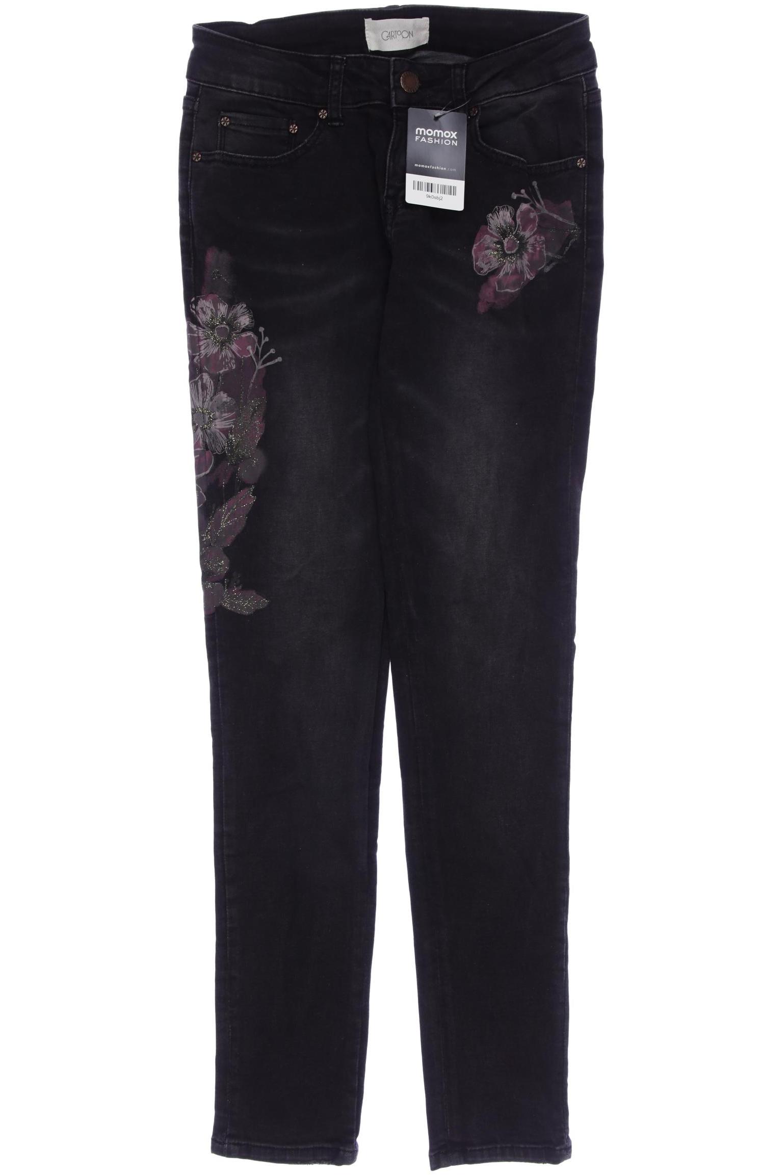 

Cartoon Damen Jeans, schwarz, Gr. 27