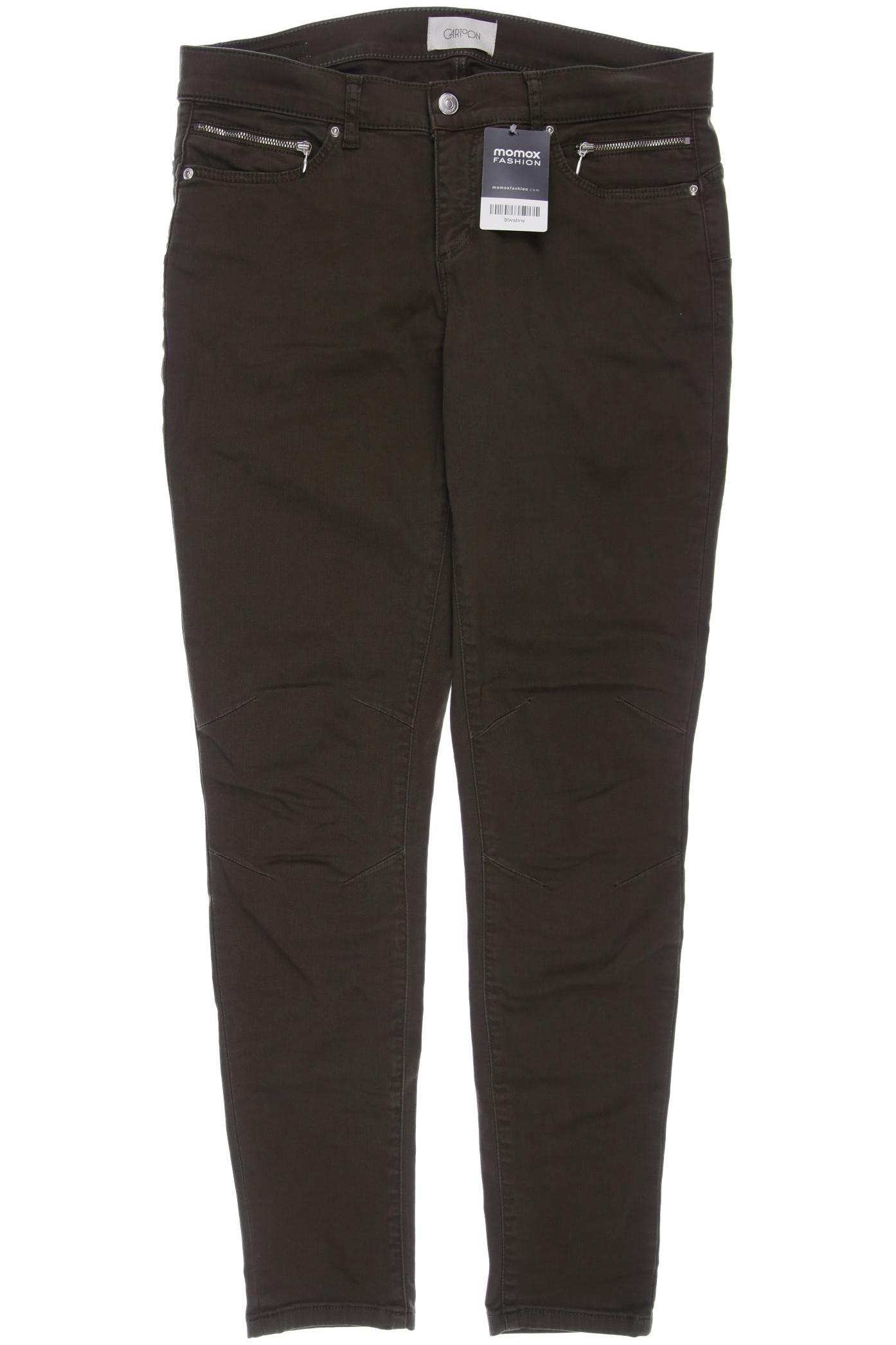 

Cartoon Damen Jeans, grün