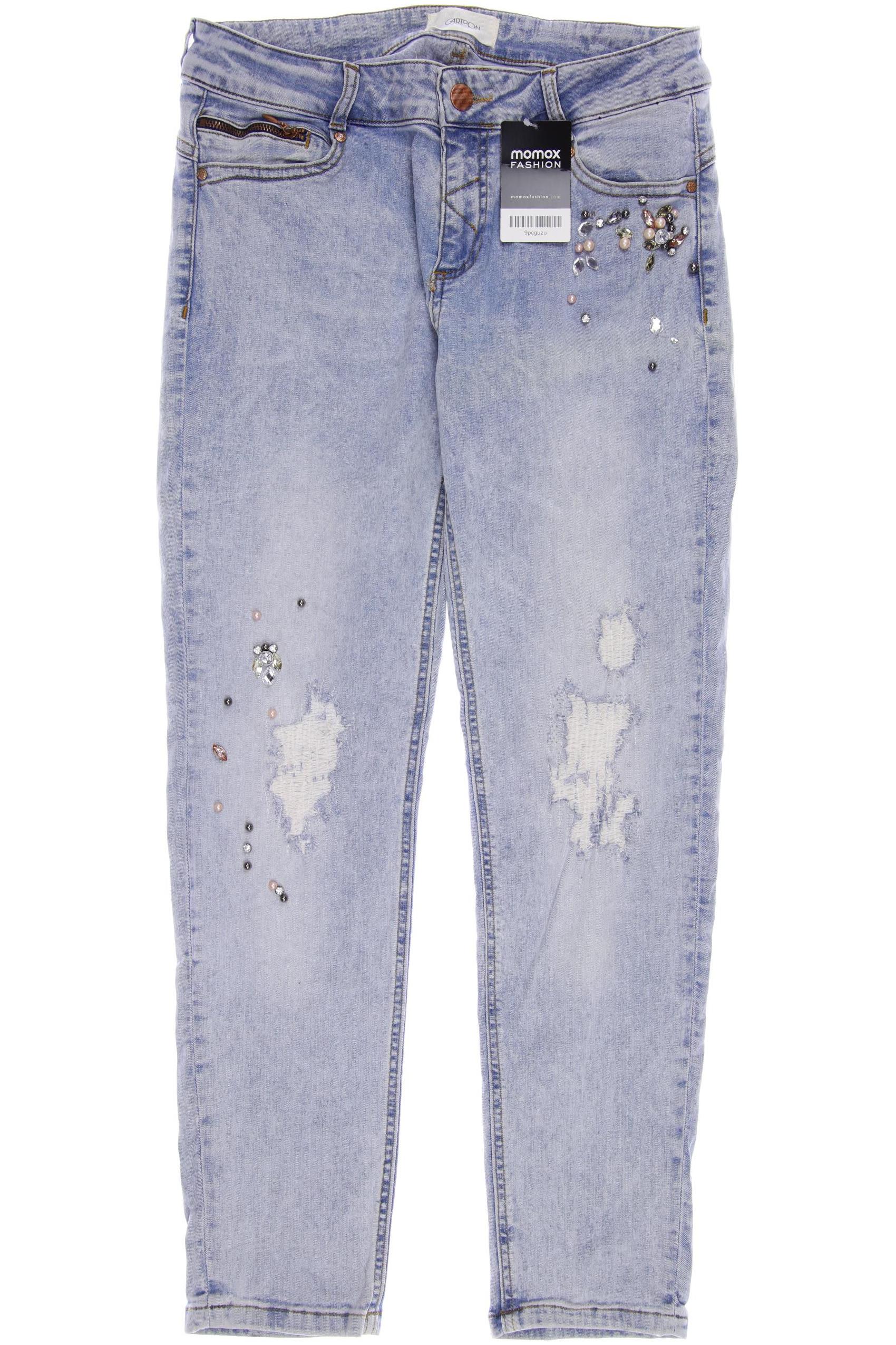 

Cartoon Damen Jeans, hellblau