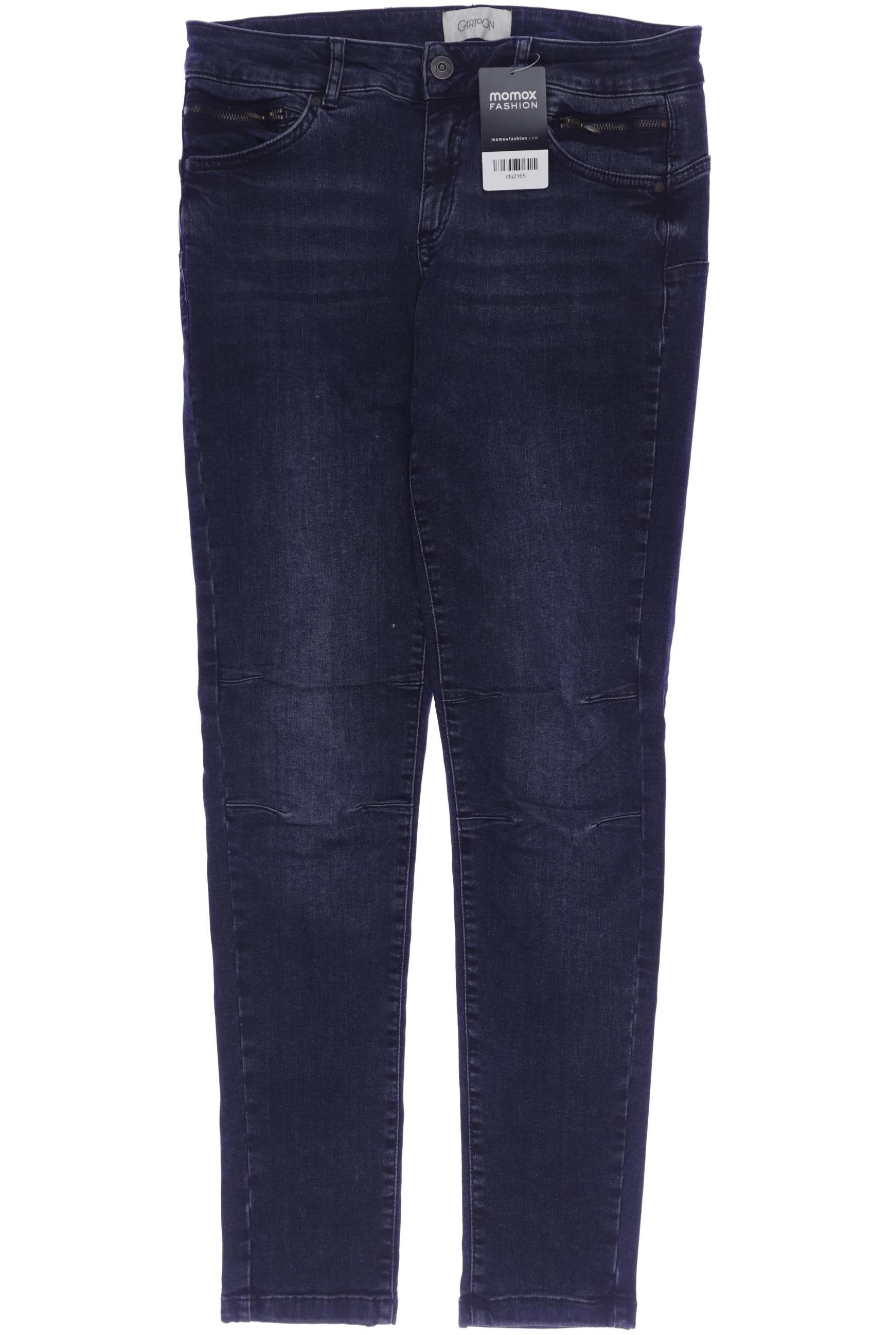 

Cartoon Damen Jeans, marineblau, Gr. 40