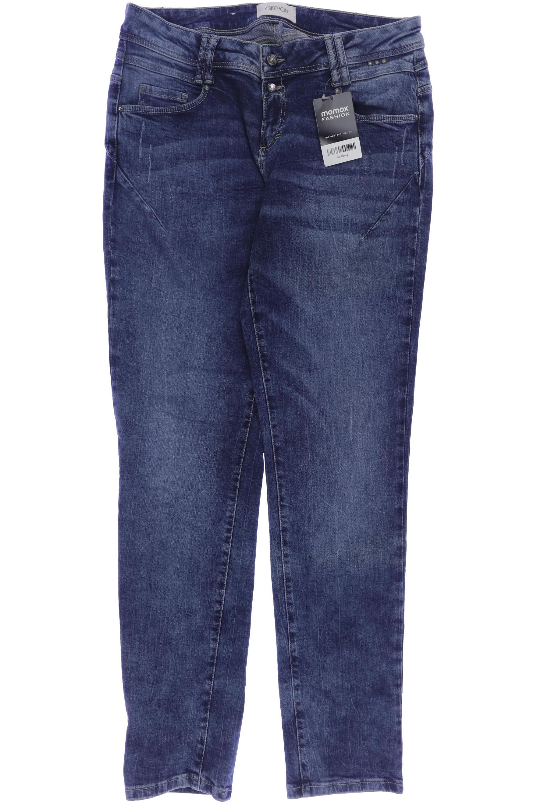 

Cartoon Damen Jeans, grau, Gr. 38