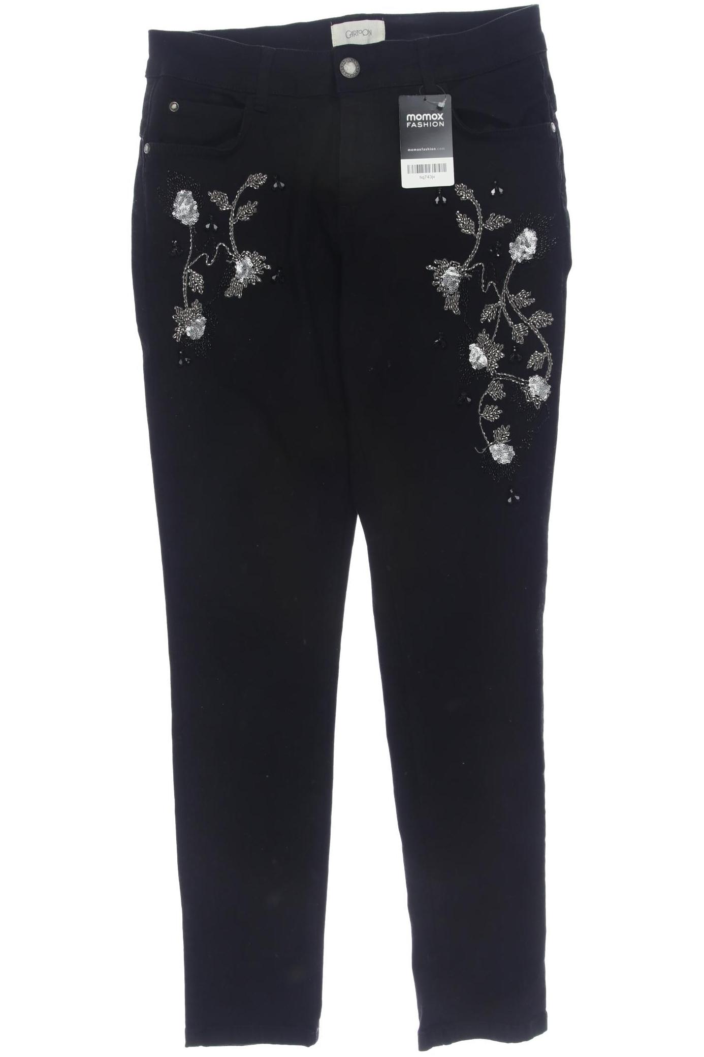 

Cartoon Damen Jeans, schwarz, Gr. 40