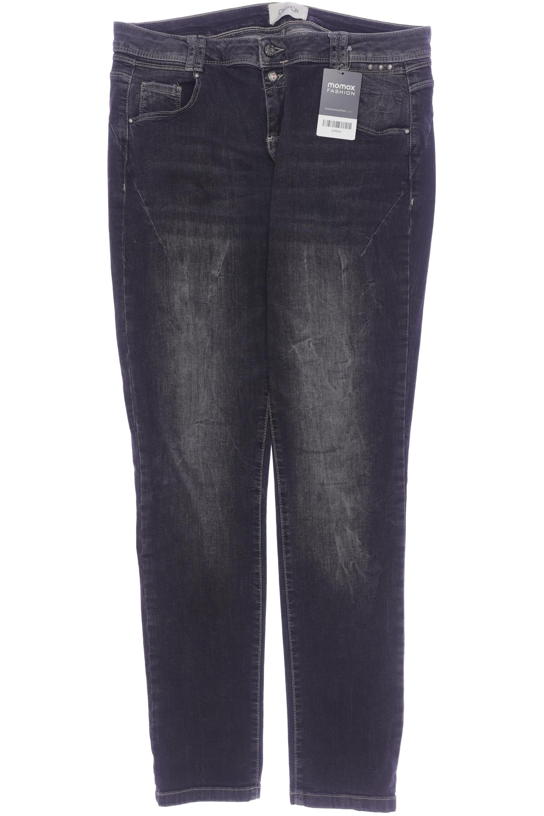 

Cartoon Damen Jeans, schwarz, Gr. 38