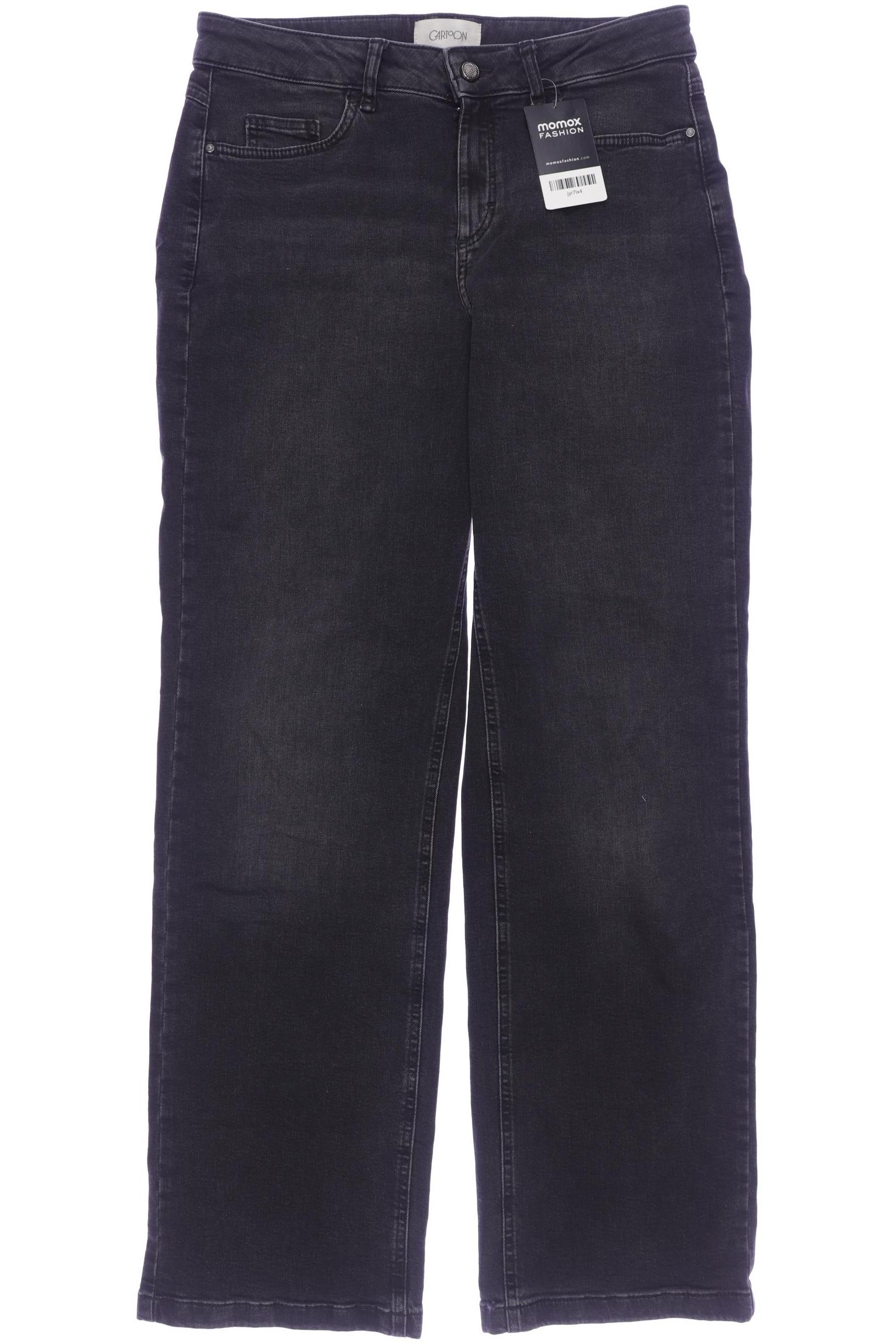 

Cartoon Damen Jeans, schwarz, Gr. 38
