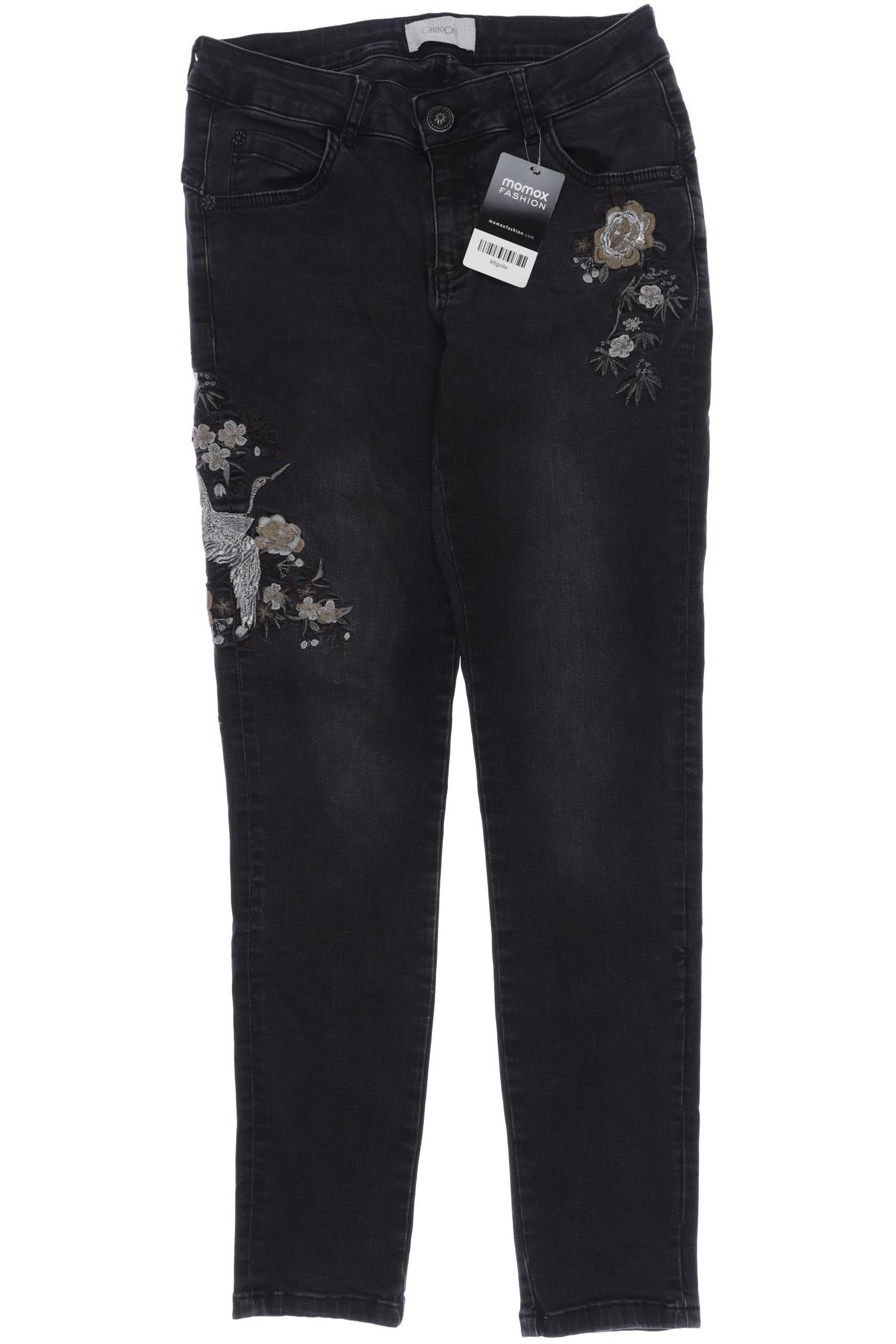 

Cartoon Damen Jeans, schwarz, Gr. 36