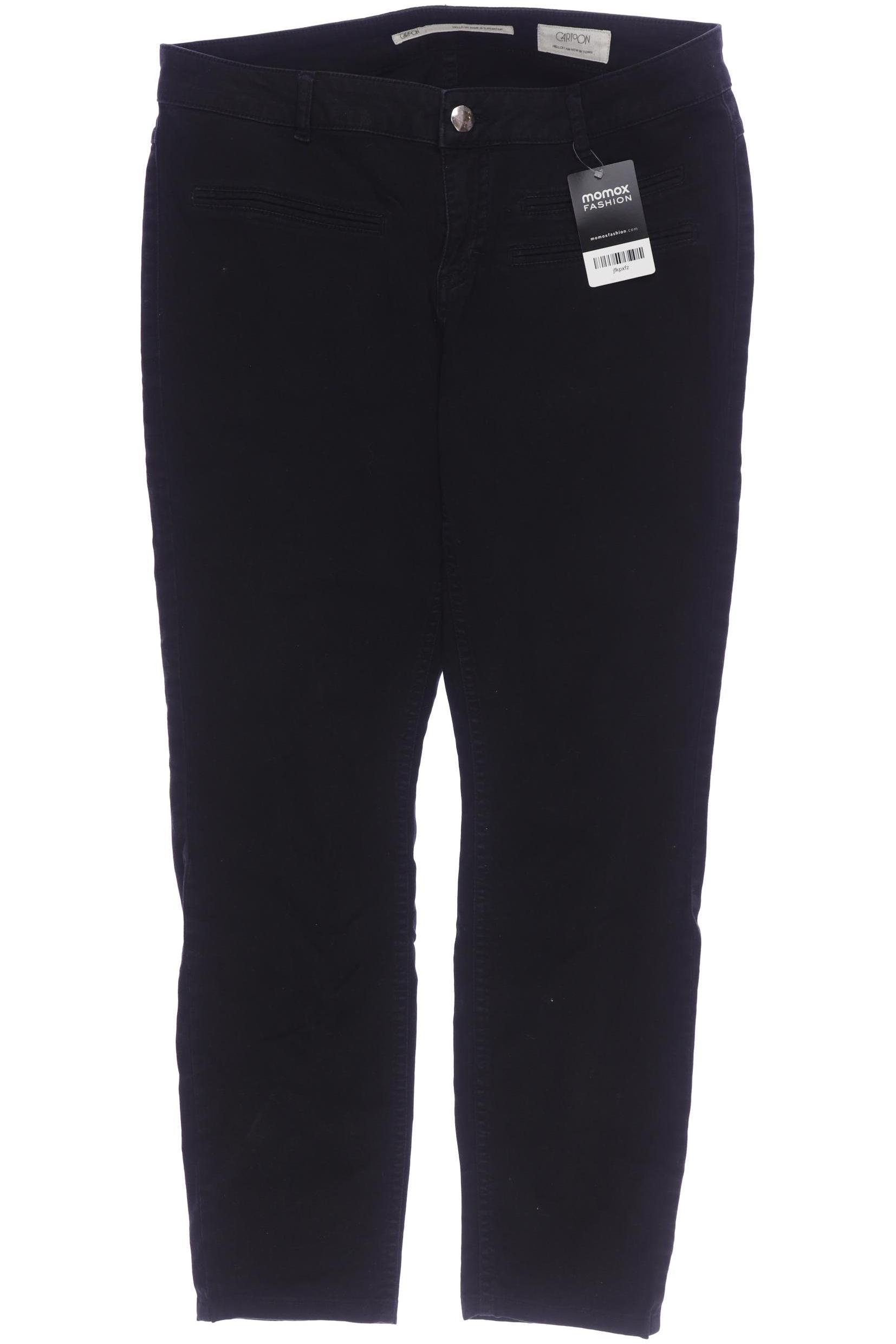 

Cartoon Damen Jeans, schwarz, Gr. 33