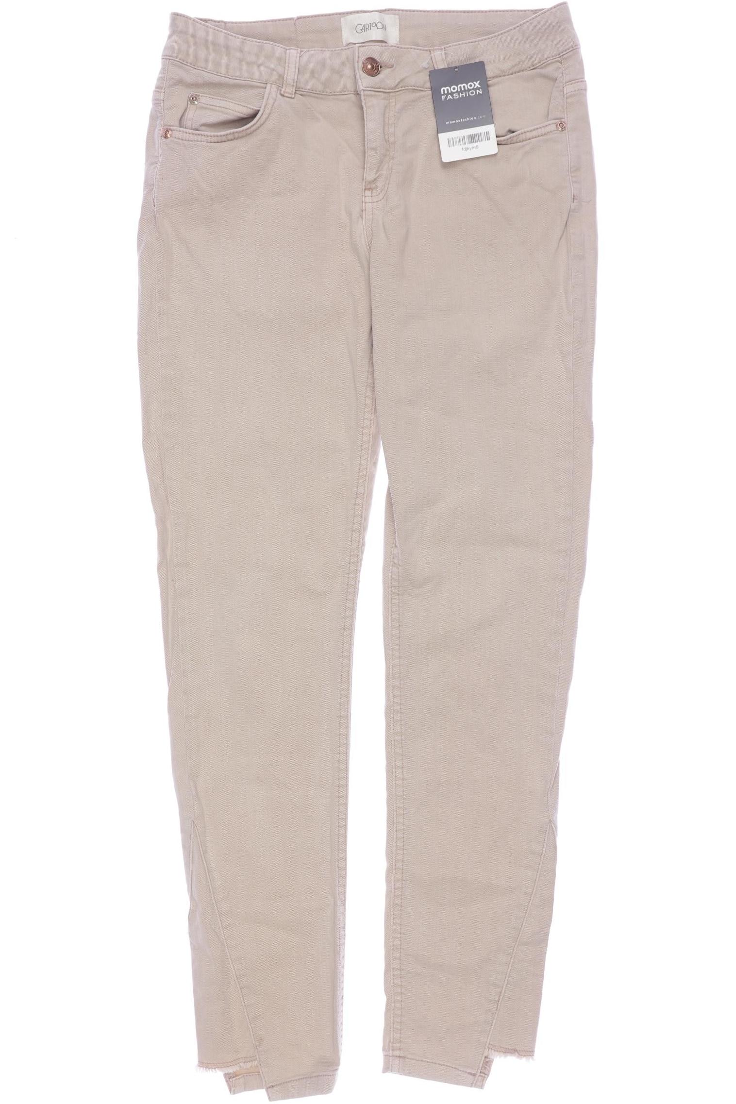 

Cartoon Damen Jeans, beige, Gr. 38