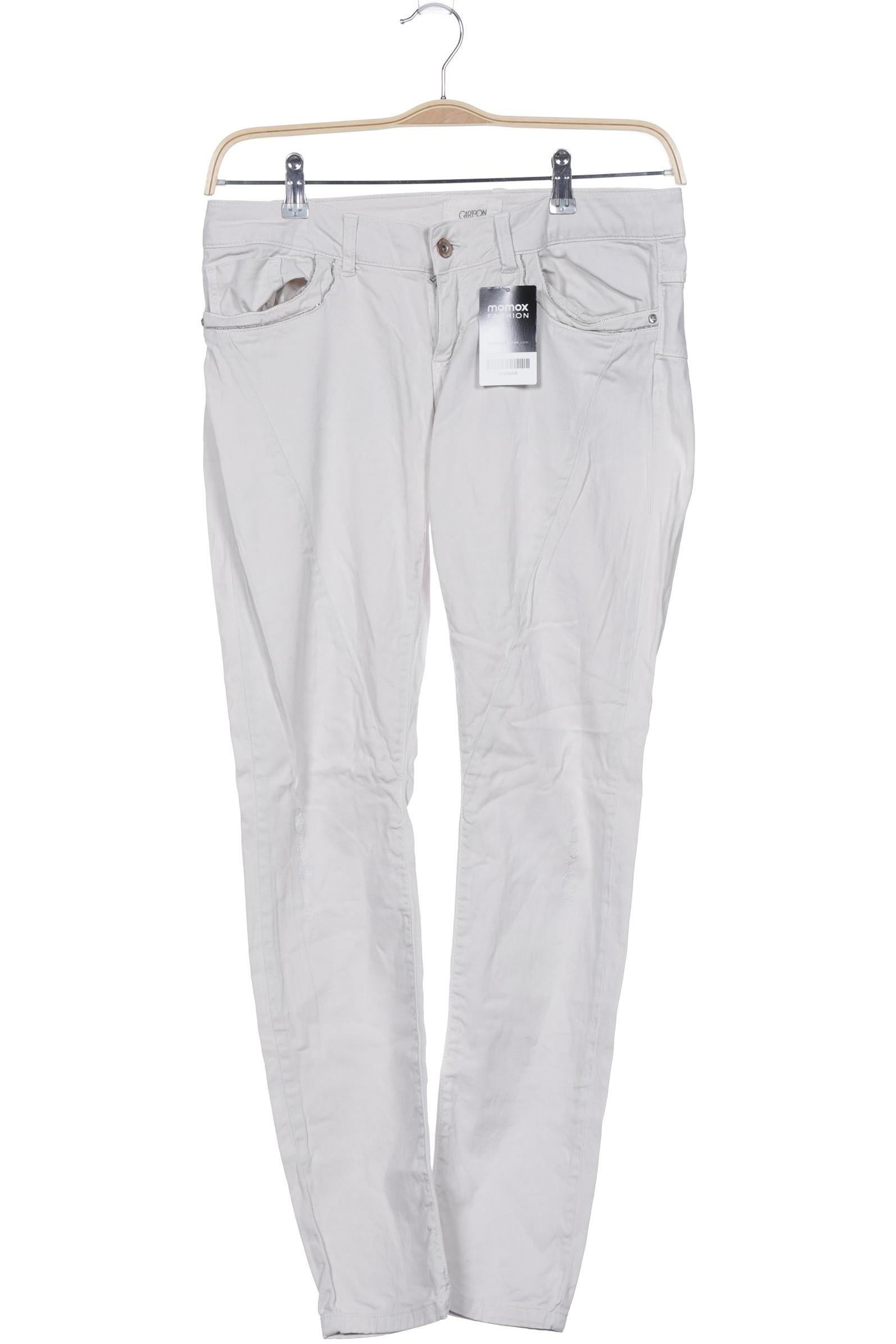 

Cartoon Damen Jeans, beige, Gr. 0