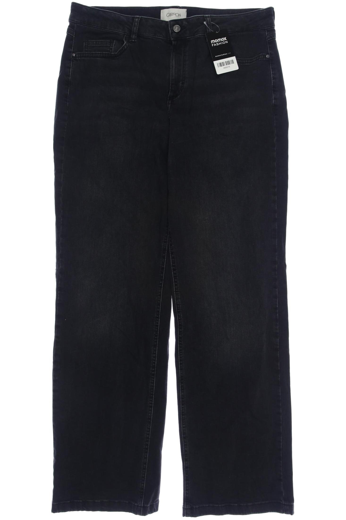 

Cartoon Damen Jeans, schwarz, Gr. 42