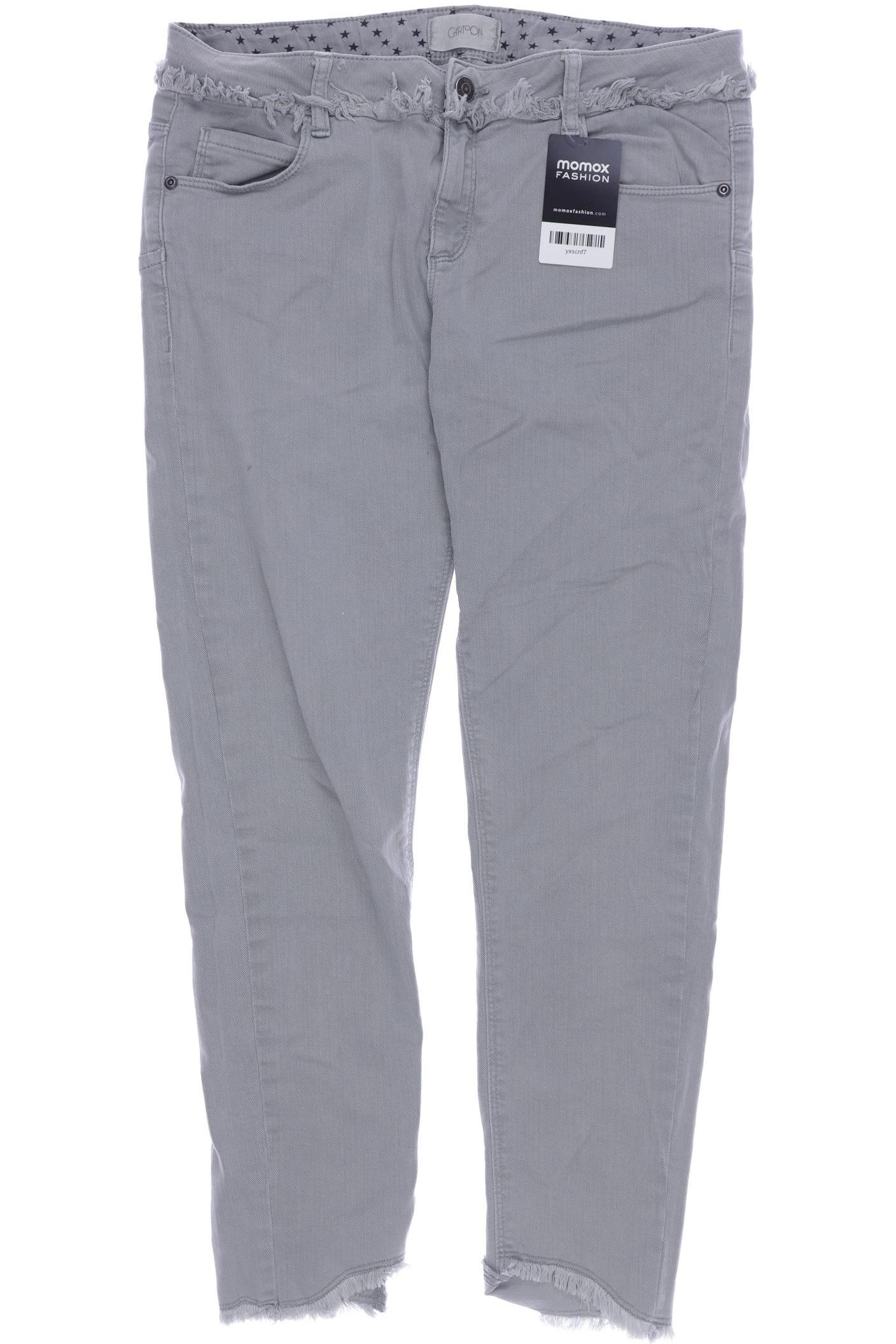

Cartoon Damen Jeans, hellgrün