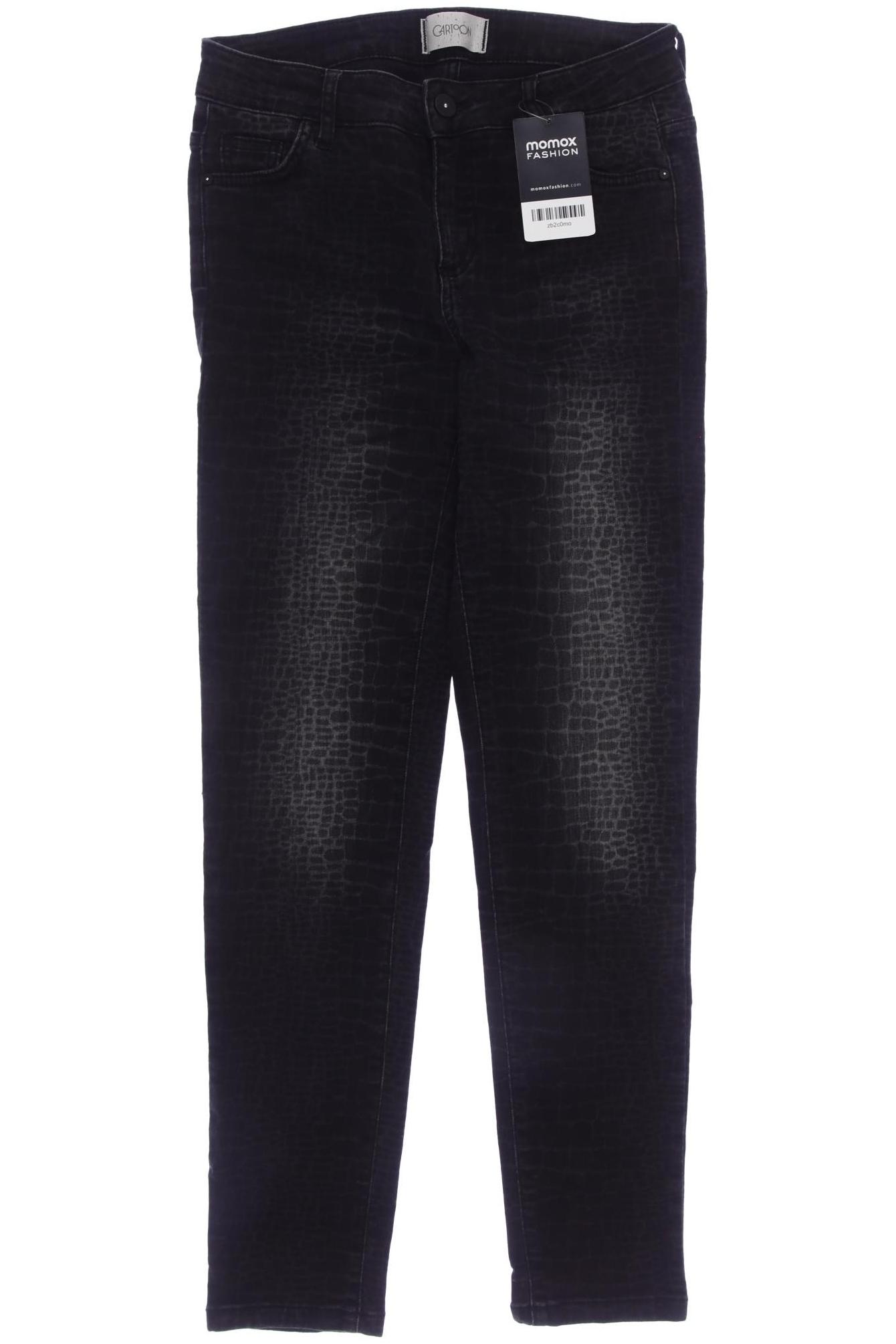 

Cartoon Damen Jeans, schwarz, Gr. 36