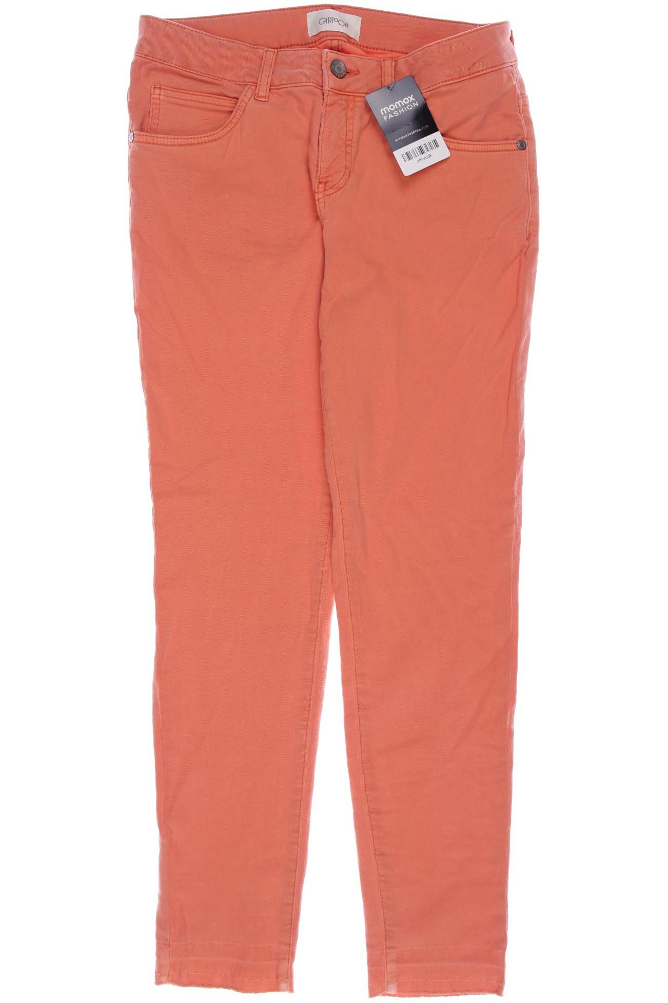 

Cartoon Damen Jeans, orange