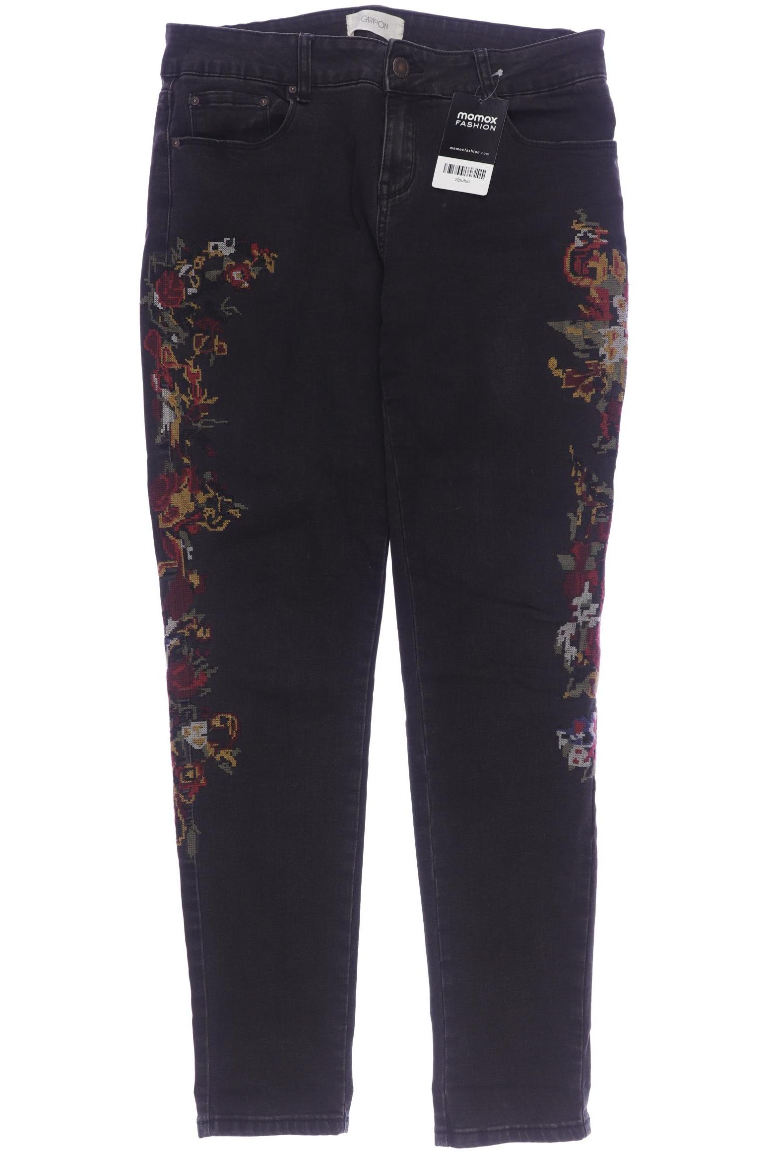 

Cartoon Damen Jeans, schwarz, Gr. 31