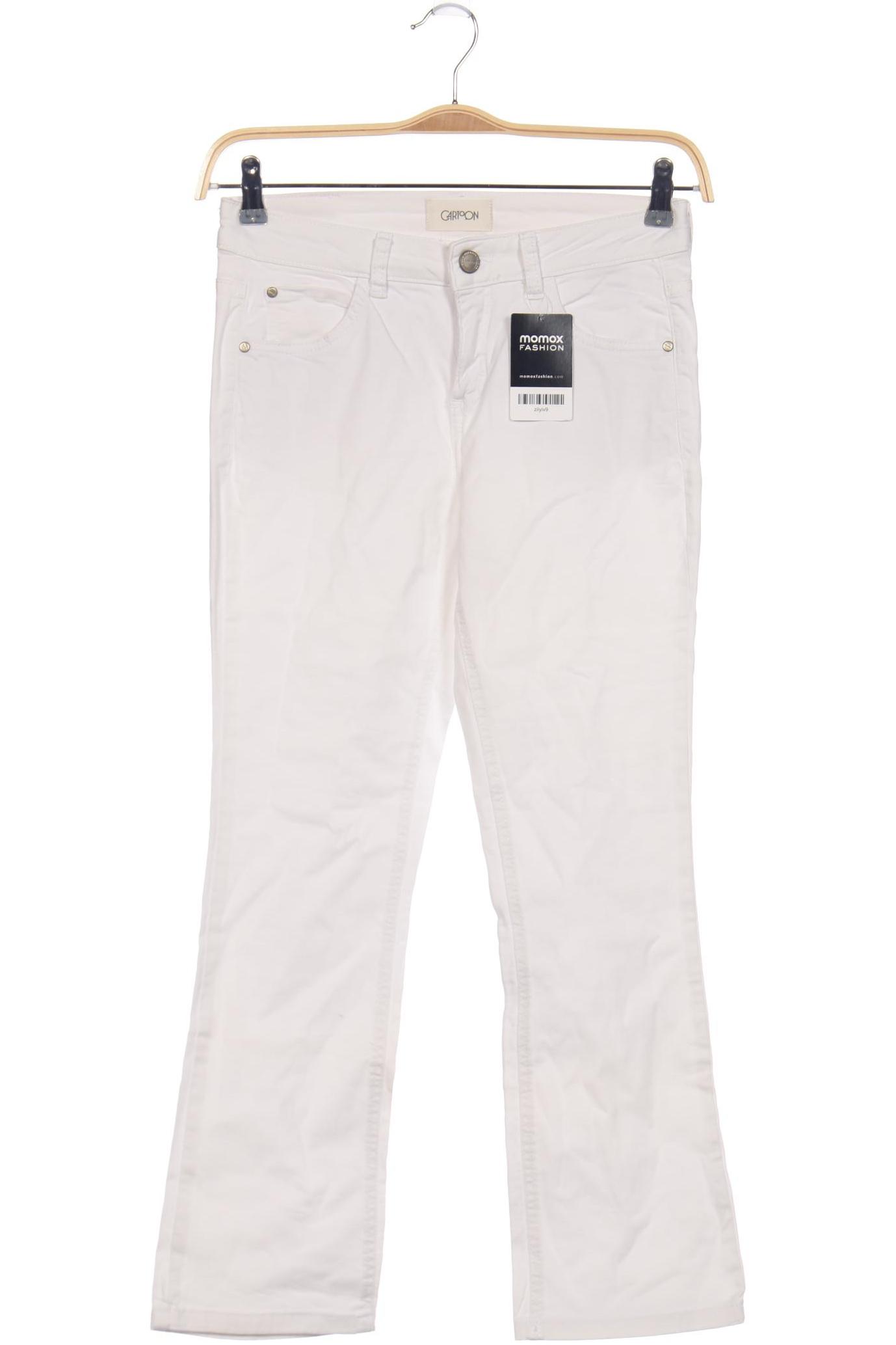 

Cartoon Damen Jeans, weiß