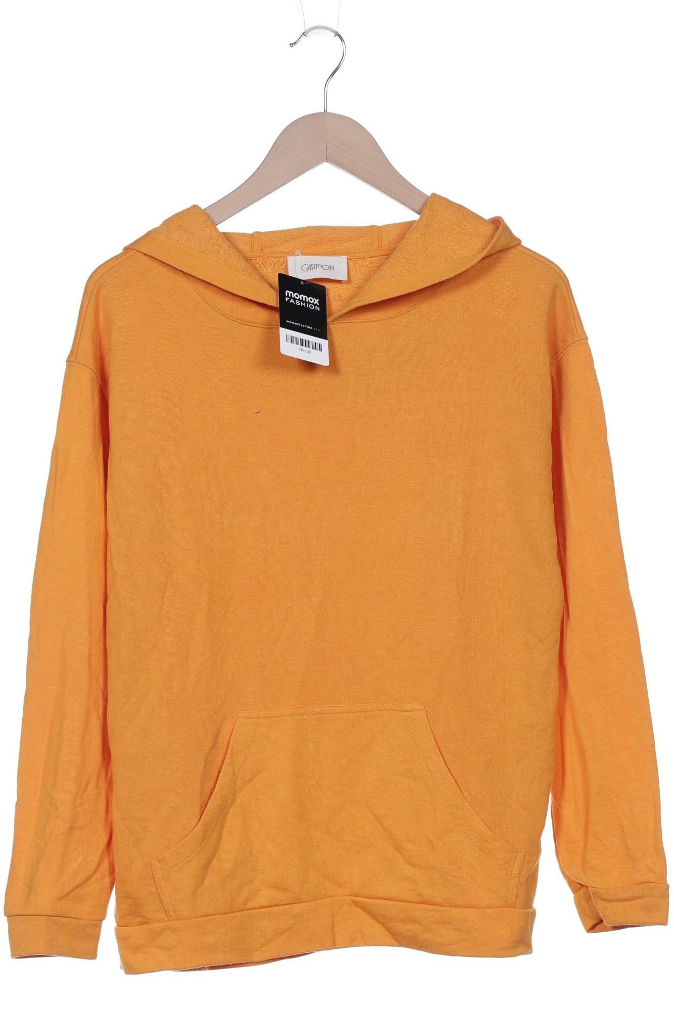 Thumbnail - Cartoon Damen Kapuzenpullover, orange, Gr. 36