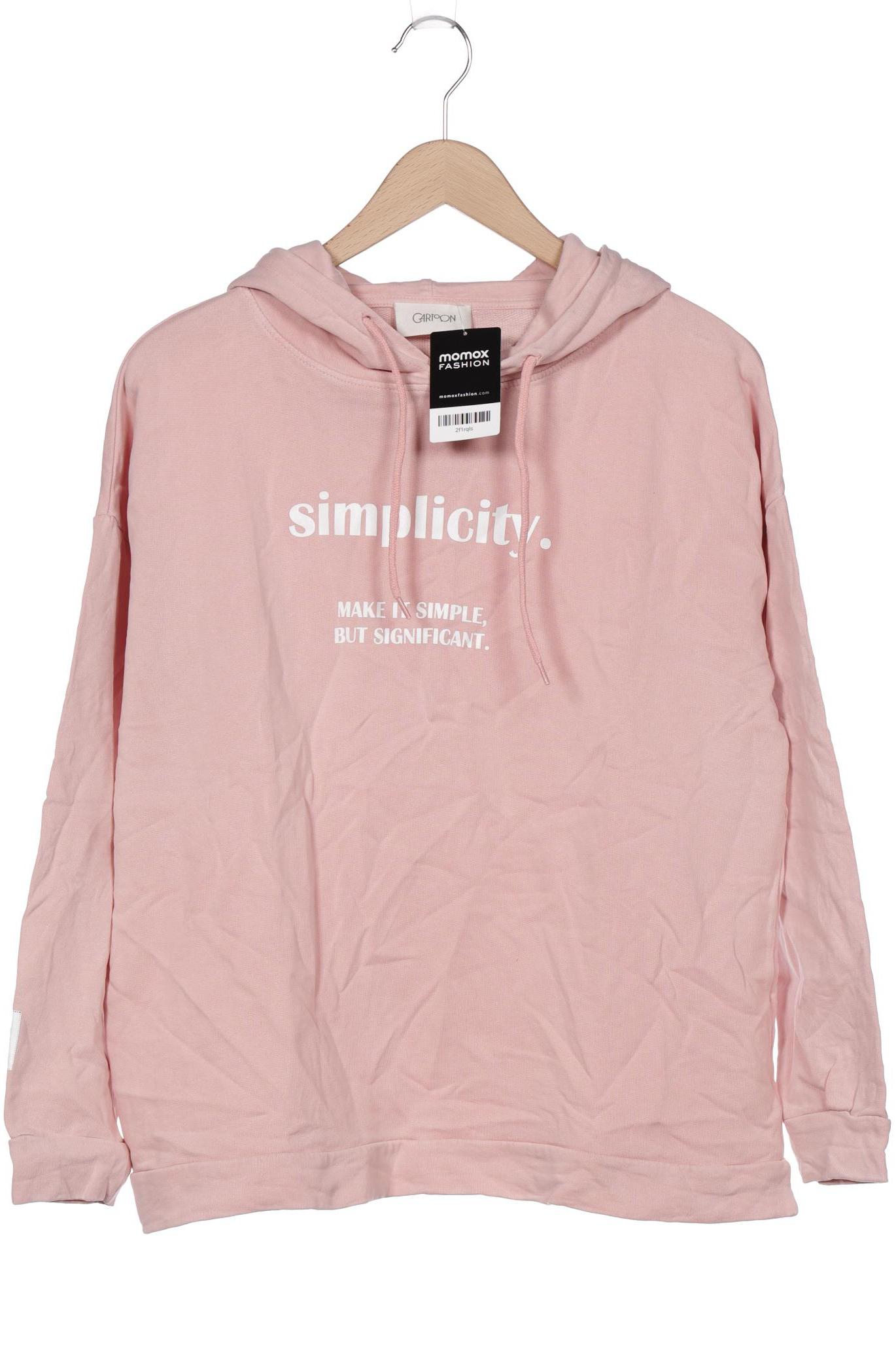 

Cartoon Damen Kapuzenpullover, pink