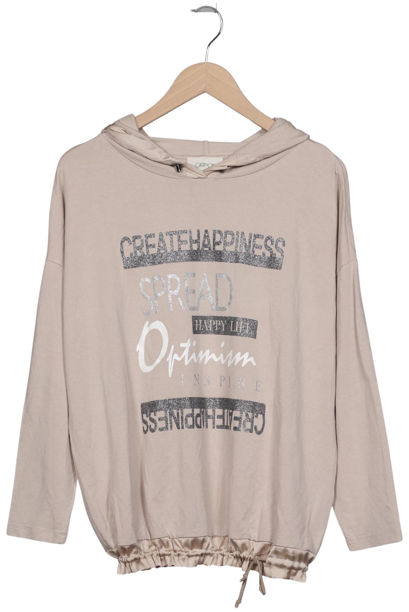 

Cartoon Damen Kapuzenpullover, beige, Gr. 42