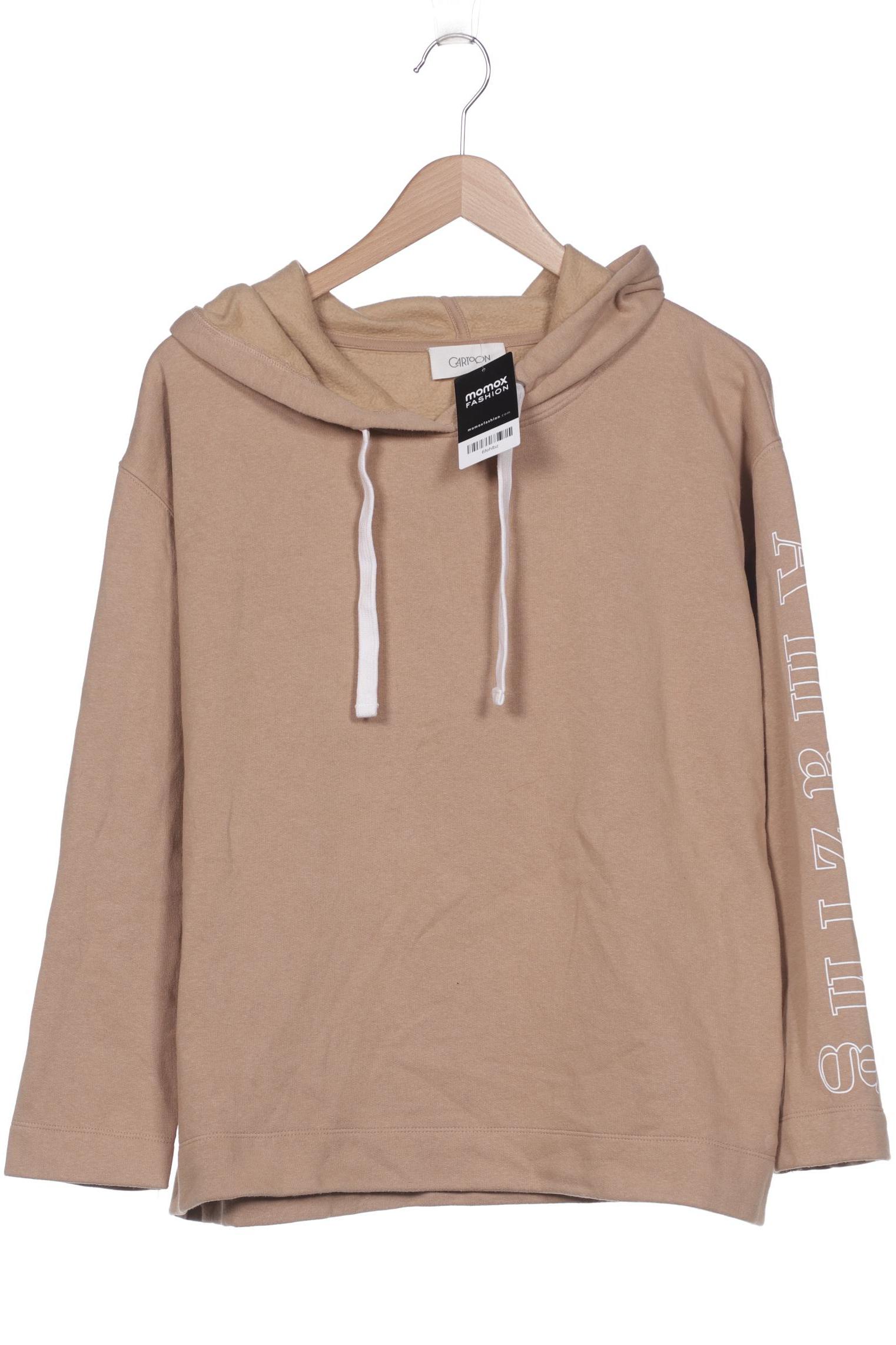 

Cartoon Damen Kapuzenpullover, beige