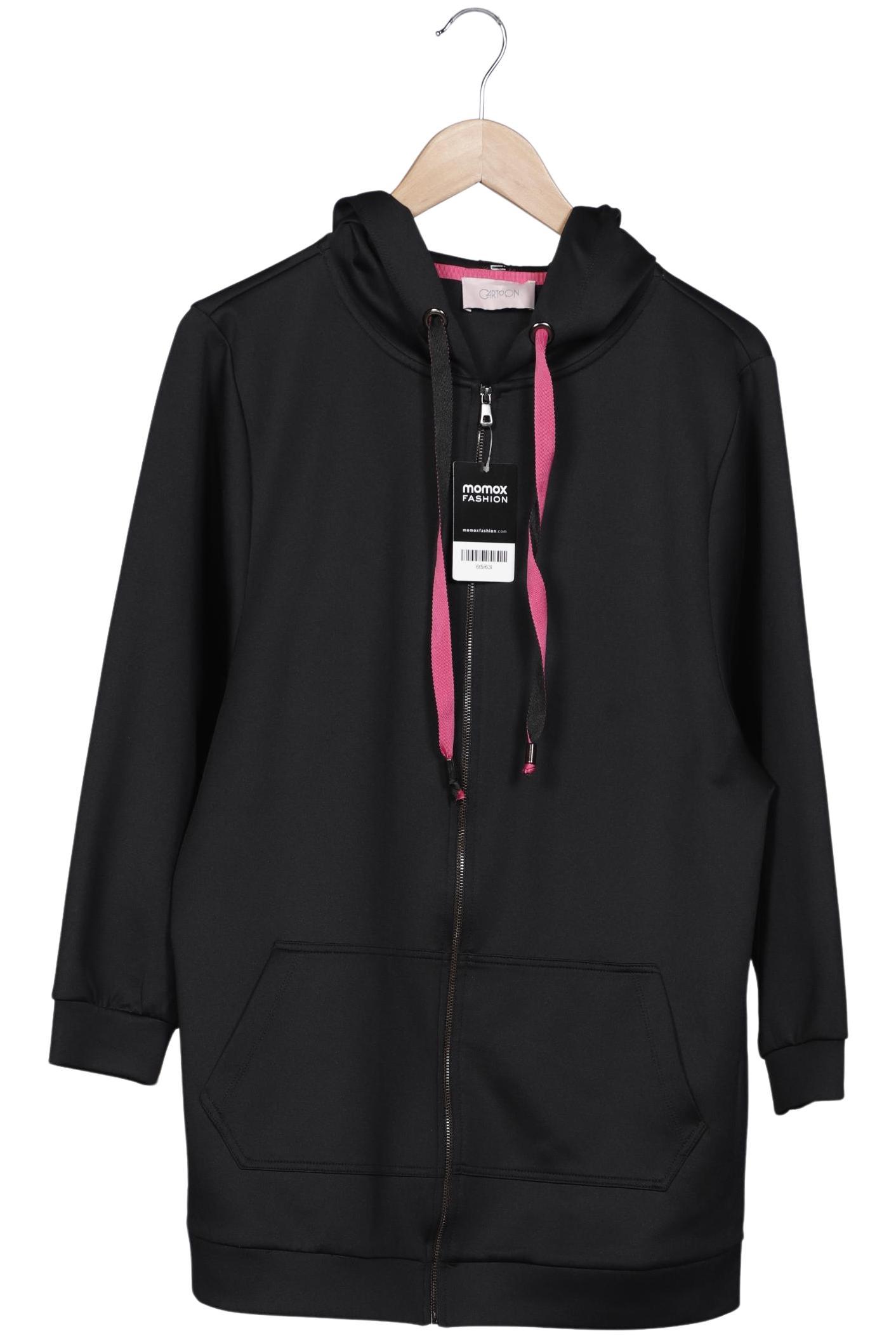 

Cartoon Damen Kapuzenpullover, schwarz, Gr. 36