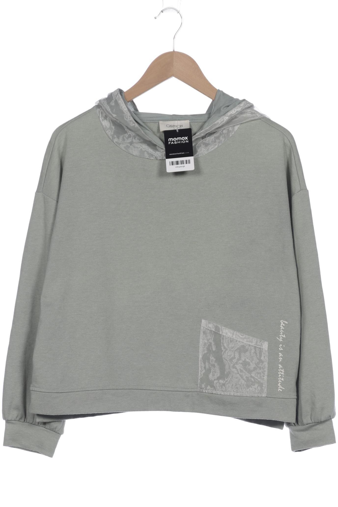 

Cartoon Damen Kapuzenpullover, türkis, Gr. 36