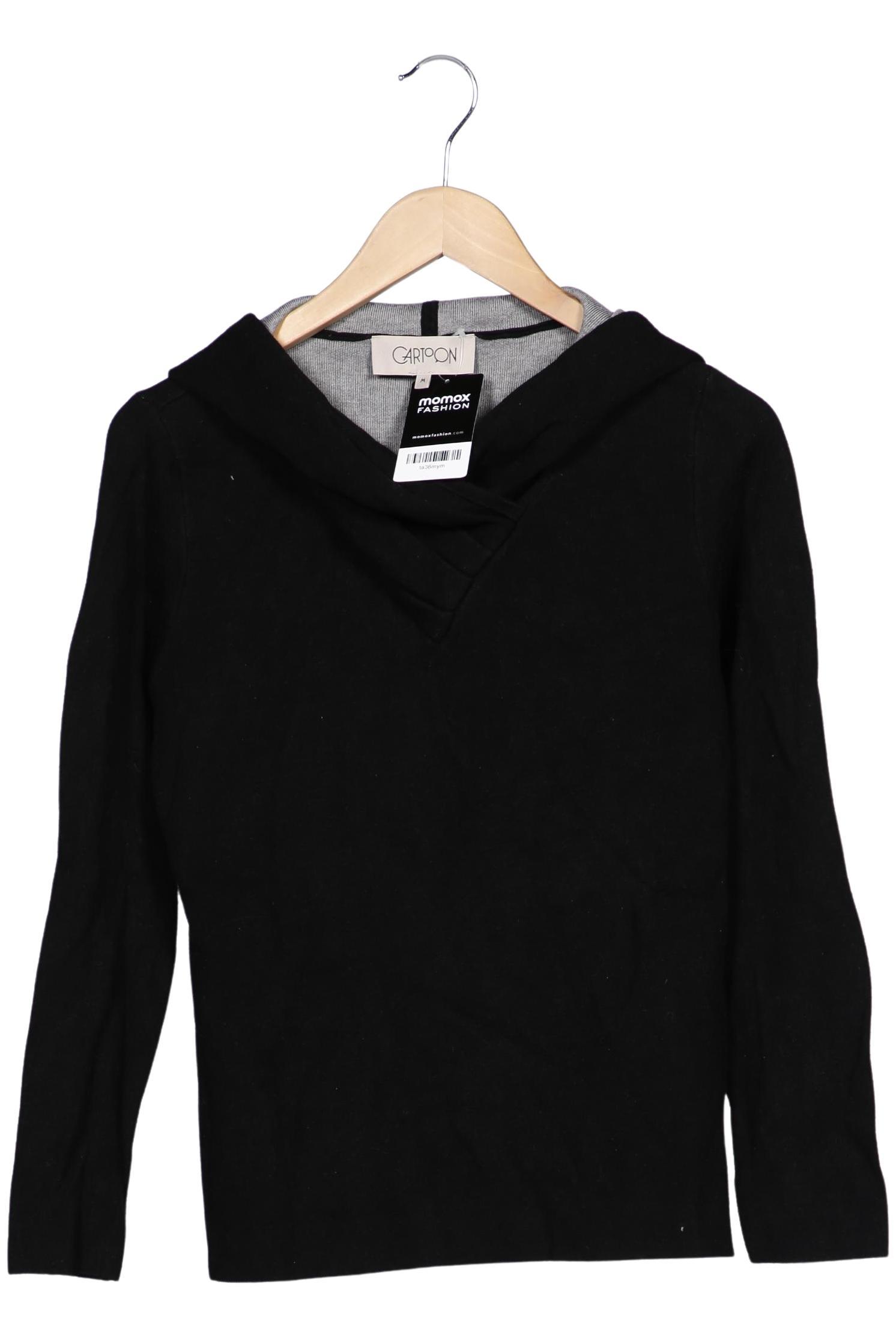 

Cartoon Damen Kapuzenpullover, schwarz, Gr. 38