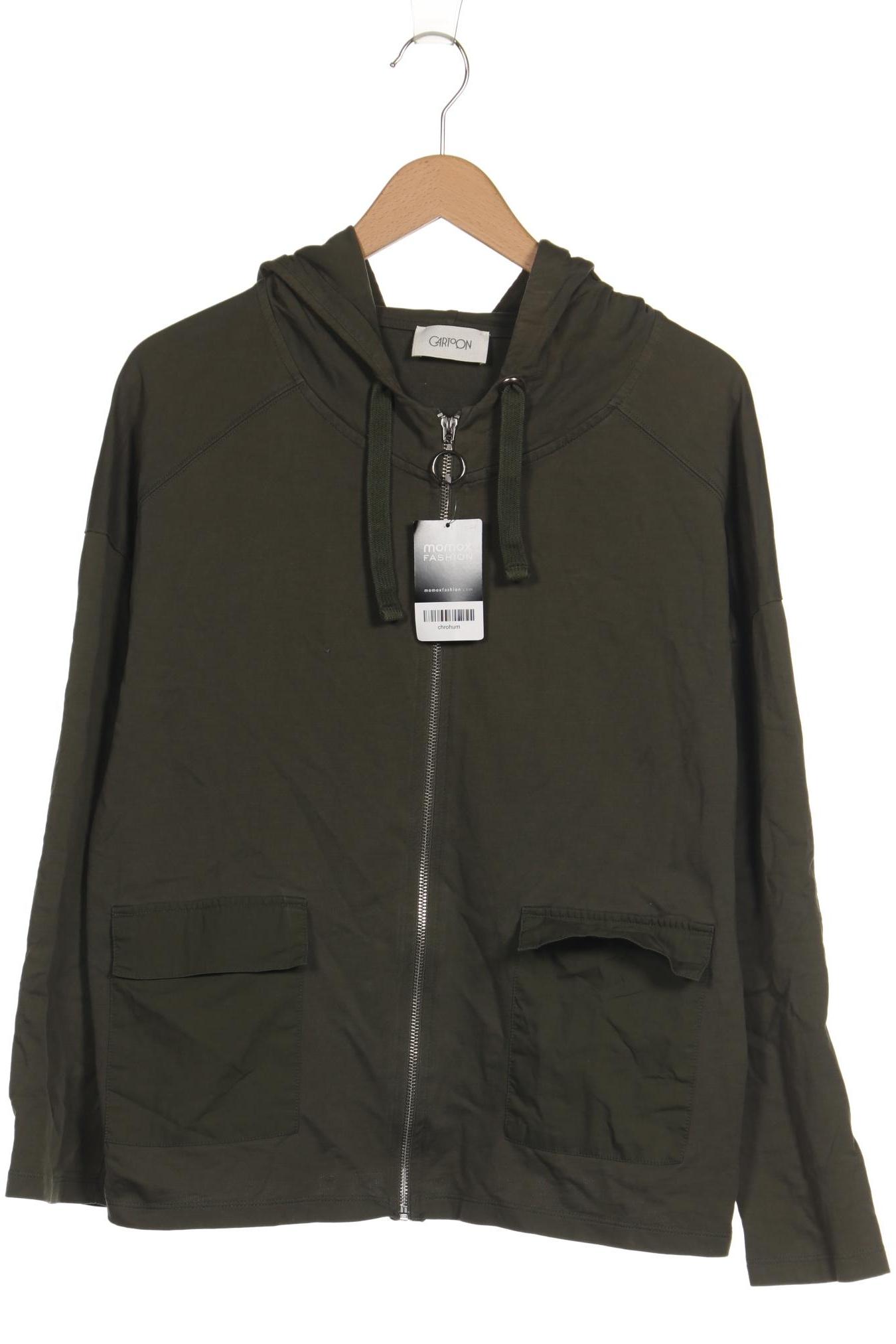

Cartoon Damen Kapuzenpullover, grün, Gr. 44